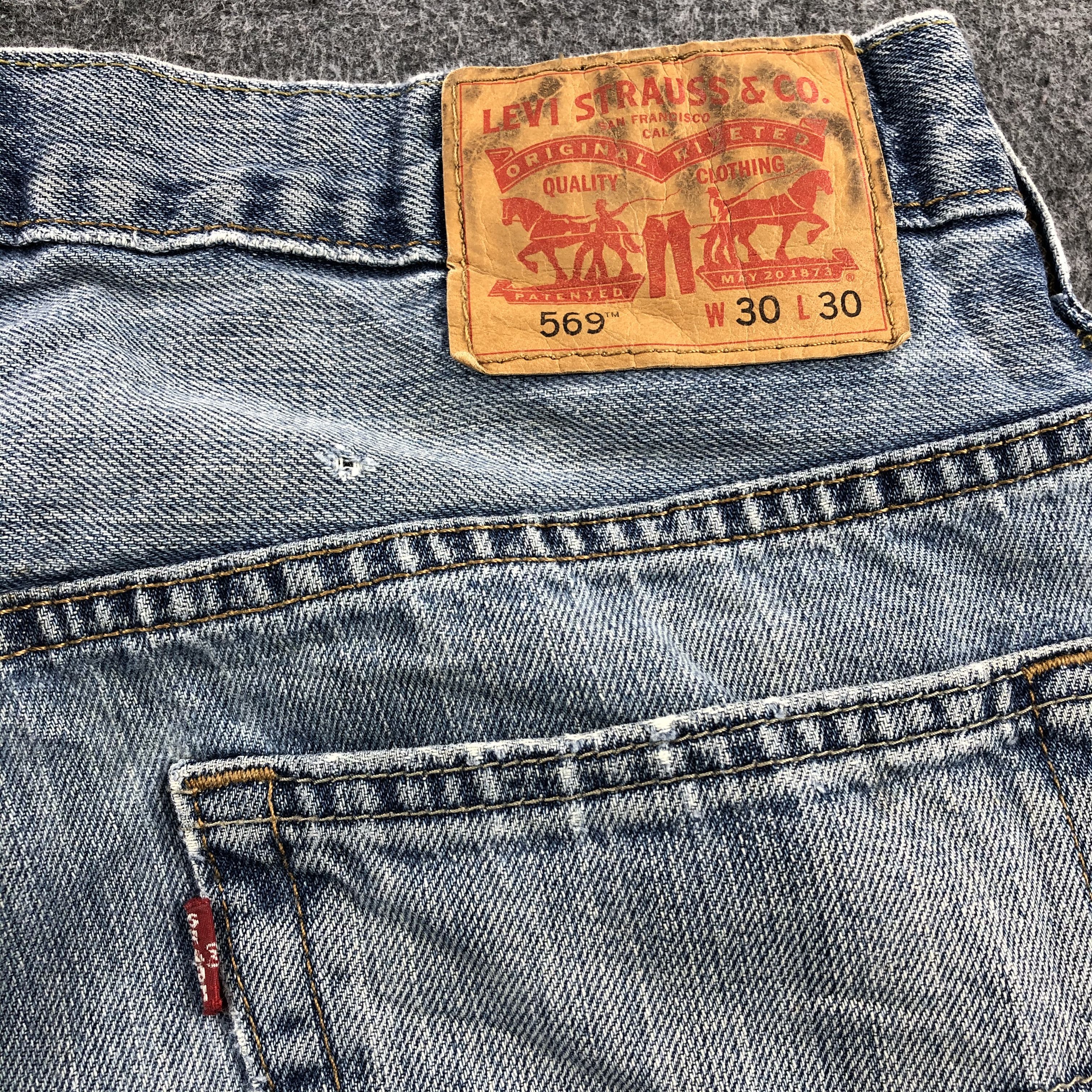 Levi's × Vintage Vintage Light Wash Levis 565 Jeans-JM1259 Size US 32 / EU 48 - 6 Thumbnail