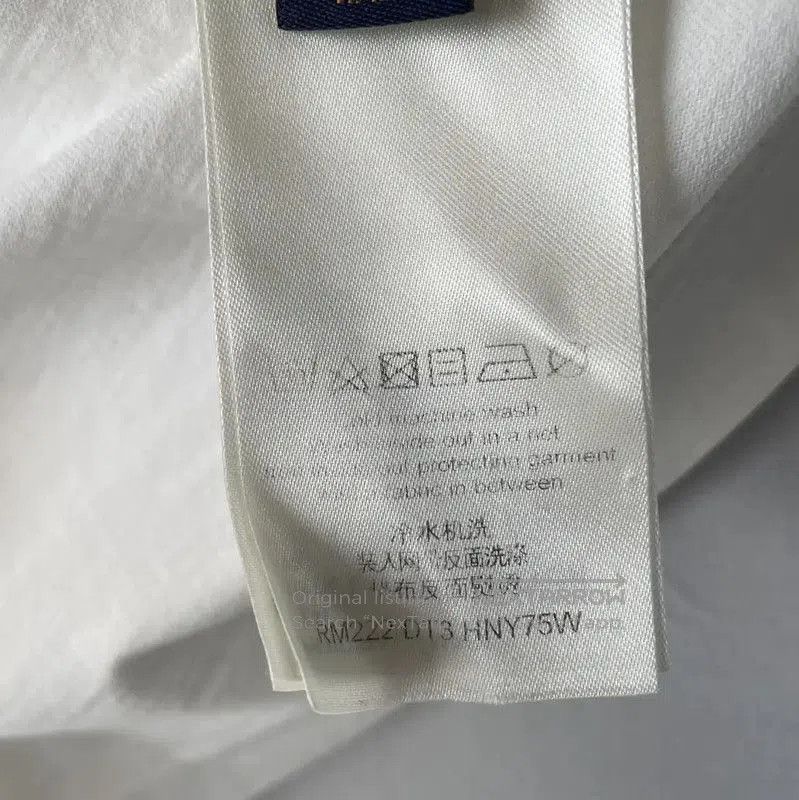 Louis Vuitton Louis Vuitton Beige Cotton Men's T-Shirt . Size US S / EU 44-46 / 1 - 5 Thumbnail