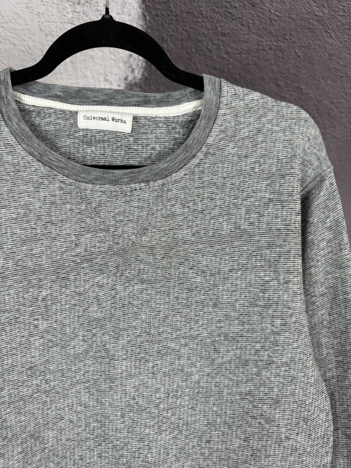 Universal Works Universal Works vintage grey basic crewneck sweatshirt Size US M / EU 48-50 / 2 - 4 Thumbnail