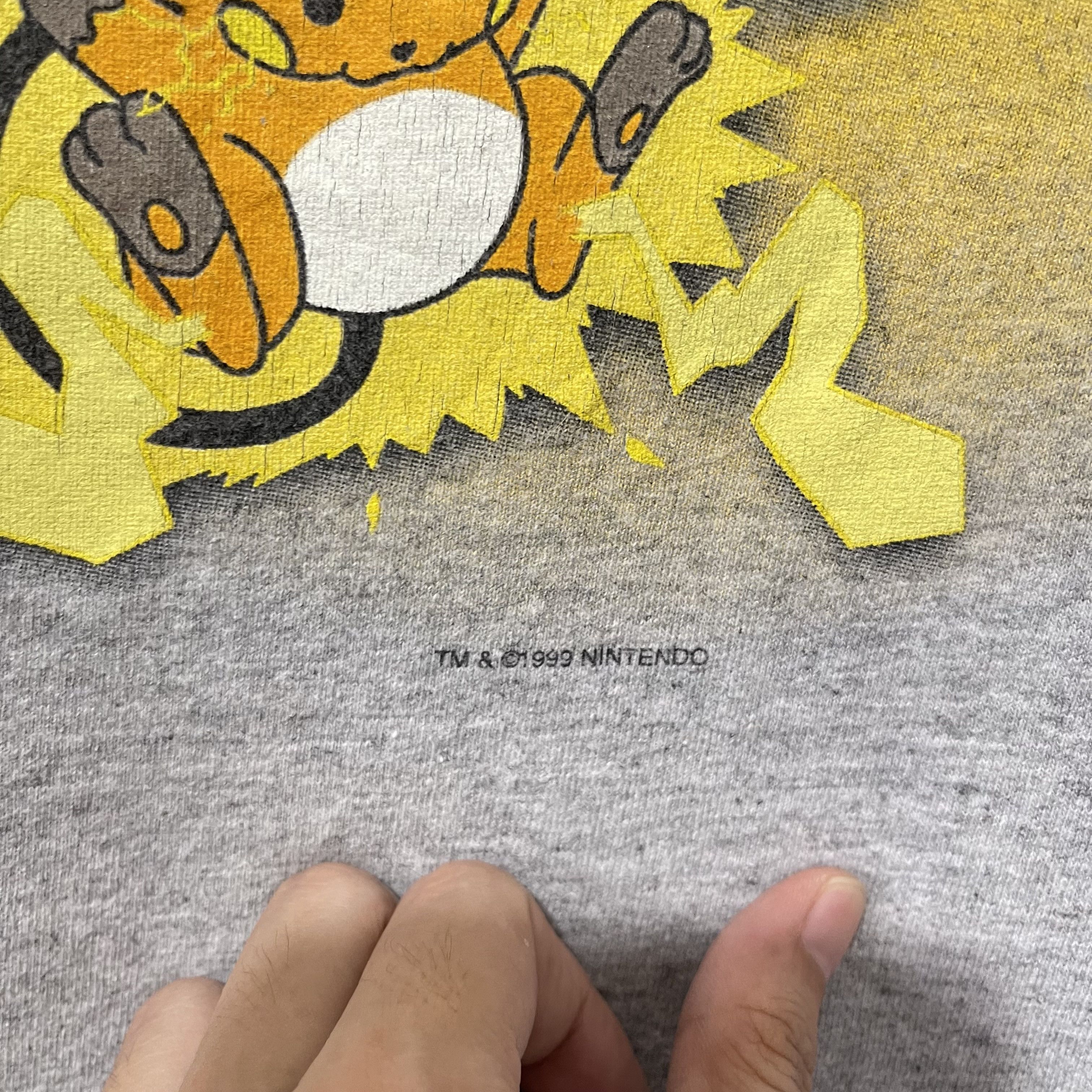 Pokemon Vintage 90s Pokemon Nintendo T-Shirt Size US XS / EU 42 / 0 - 3 Thumbnail