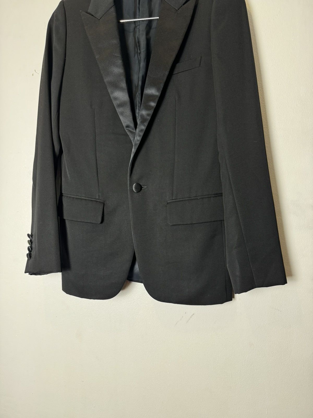 Dior × Hedi Slimane Dior | Hedi Slimane | Smoking Blazer Jacket Size 40R - 3 Thumbnail