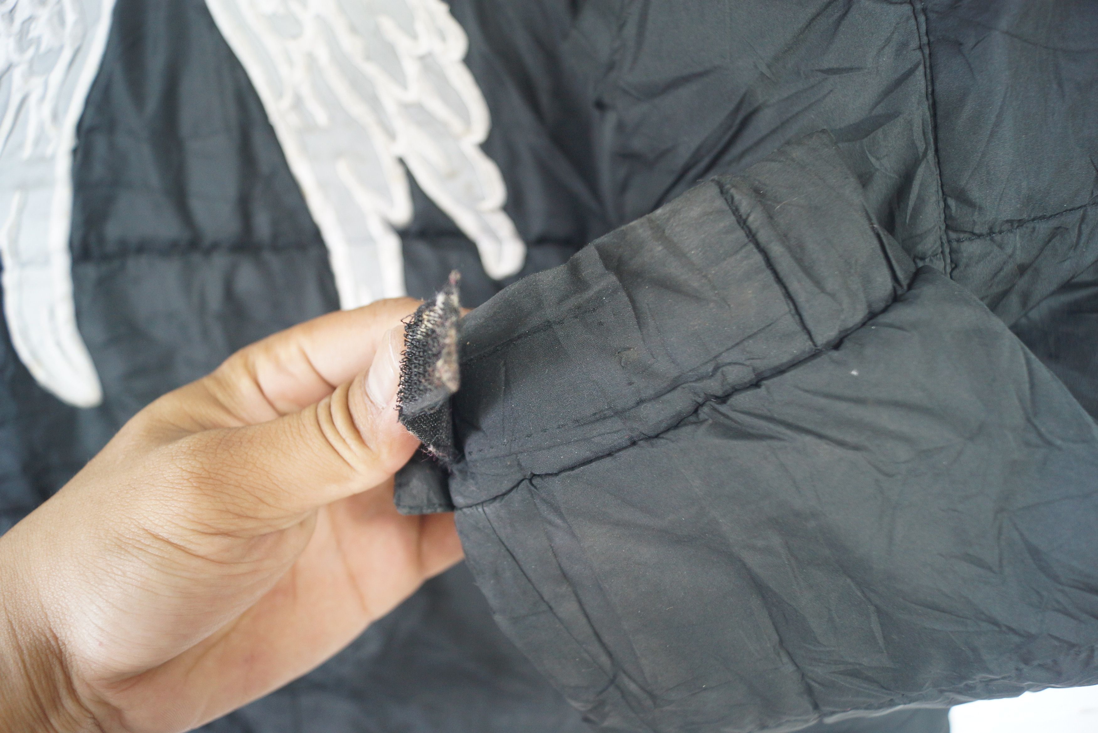 Vintage Rare Puffer Jacket Angel Devil backhit Nice Design Size US L / EU 52-54 / 3 - 9 Thumbnail