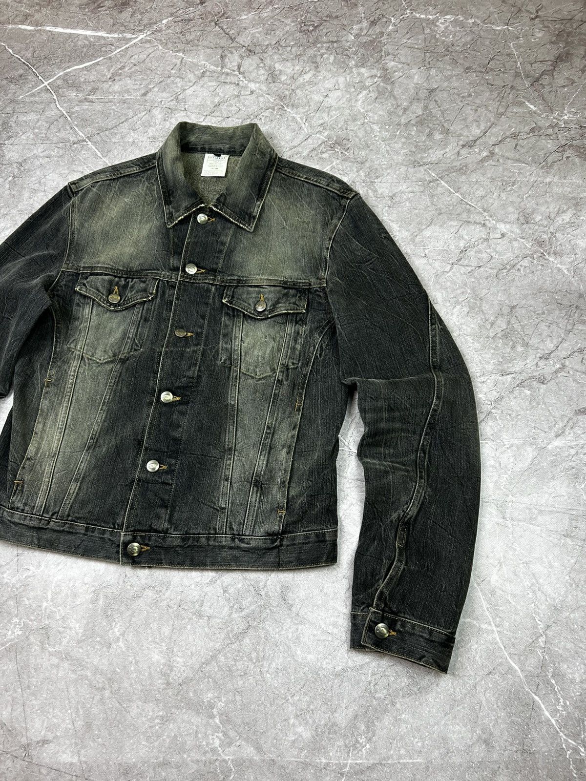Just Cavalli Just Cavalli washed denim jacket Size US M / EU 48-50 / 2 - 3 Thumbnail