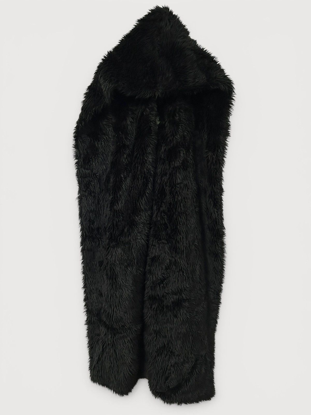 Balenciaga 2023 Mud Show Hooded Faux Fur Scarf Size ONE SIZE - 2 Thumbnail