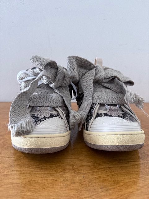 Lanvin Lanvin Curb Python Print Sneakers - Sz 44 Size US 11 / IT 41 - 8 Thumbnail