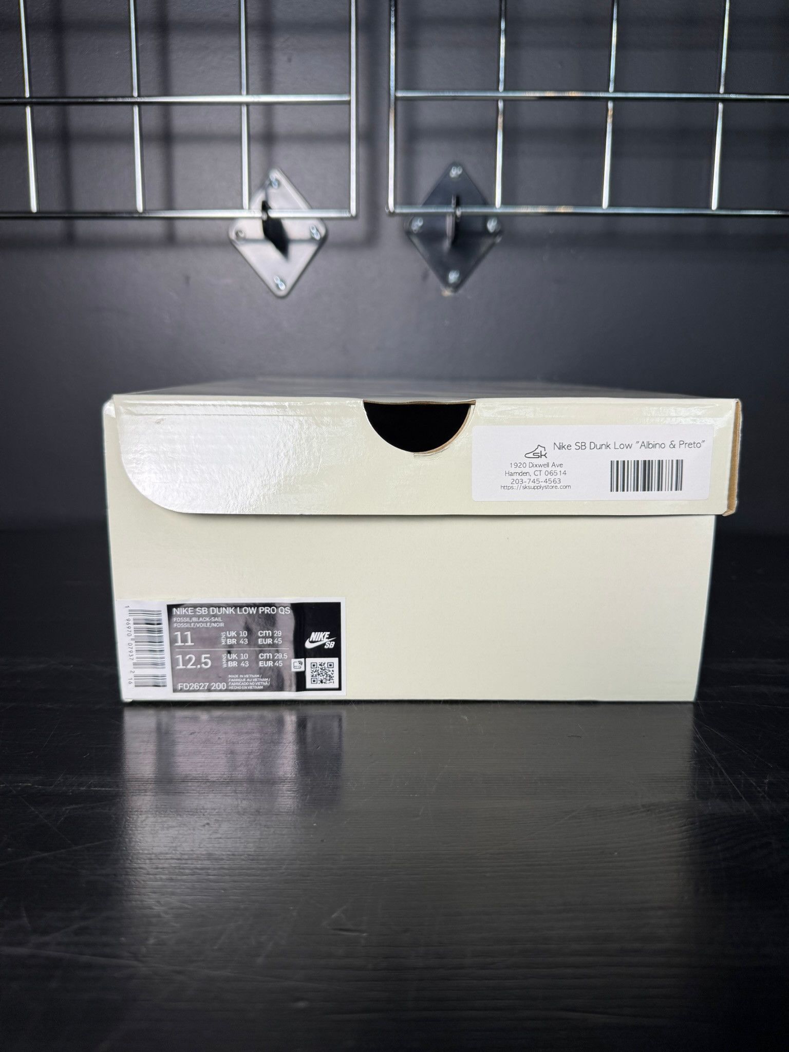 Nike Nike SB Dunk Low x Albino & Preto "JIU-JITSU" Size US 11 / EU 44 - 7 Thumbnail