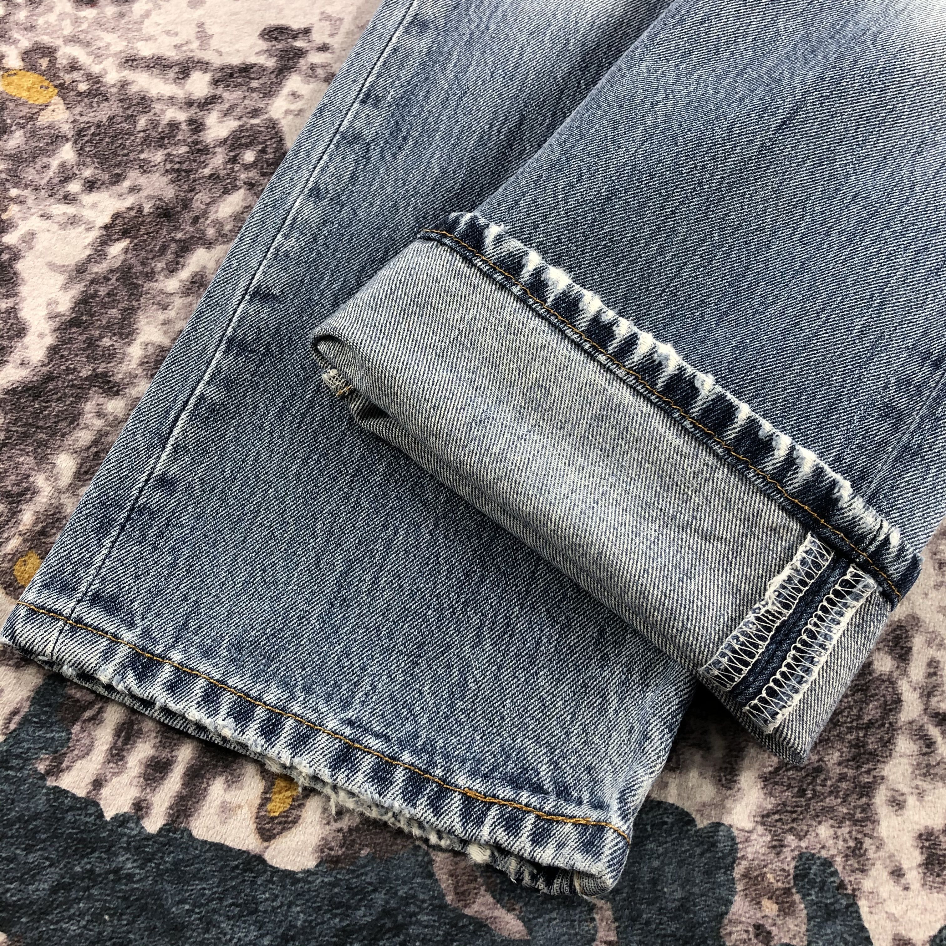 Levi's × Vintage 90s Vintage Light Wash Levis 501 Jeans -JM2260 Size US 31 - 7 Thumbnail