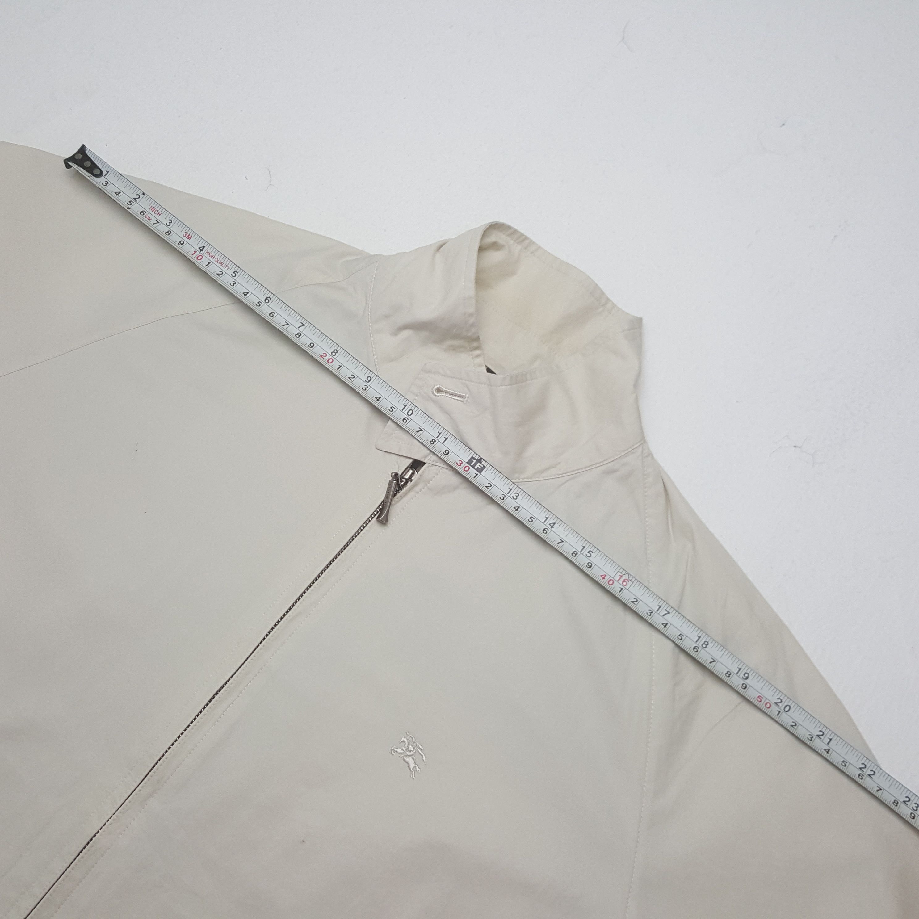 Burberry × Vintage Vintage Burberry London Zipper Custom Art Jacket Size US M / EU 48-50 / 2 - 6 Thumbnail