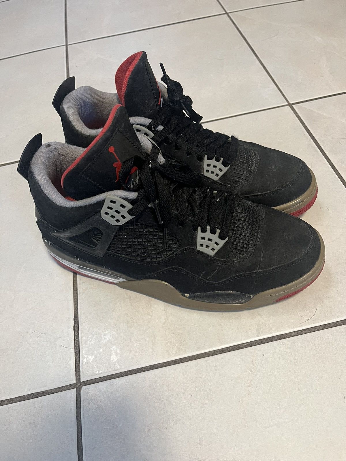 Jordan Brand Retro Bred Jordan 4s 2012 Size 10 Size US 10 / EU 43 - 1 Thumbnail