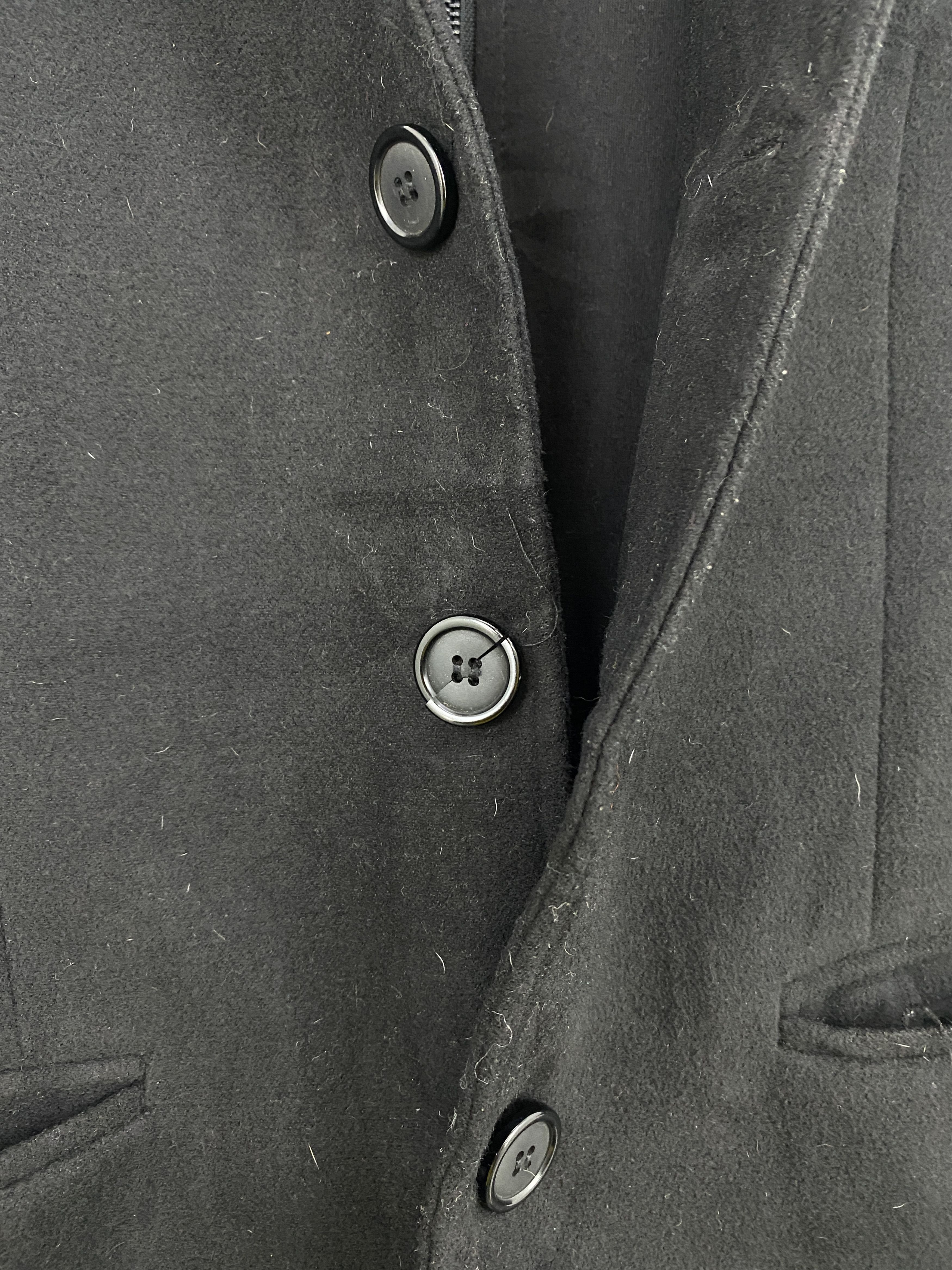 If Six Was Nine Vintage Enos Italy Heavy Coat Zipper Up Long Jacket JA0063 Size US L / EU 52-54 / 3 - 16 Thumbnail