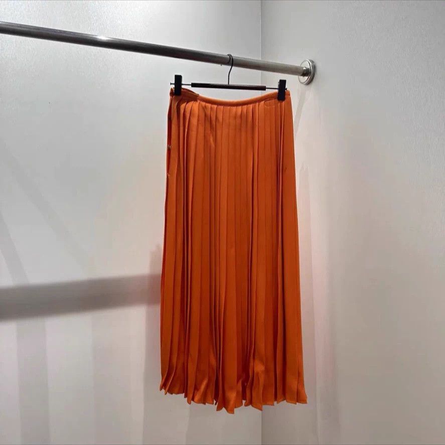 Fendi Fendi Pleated Mid-Length Skirt 36 Acetate Size 25" / US 0 / IT 36 - 3 Thumbnail