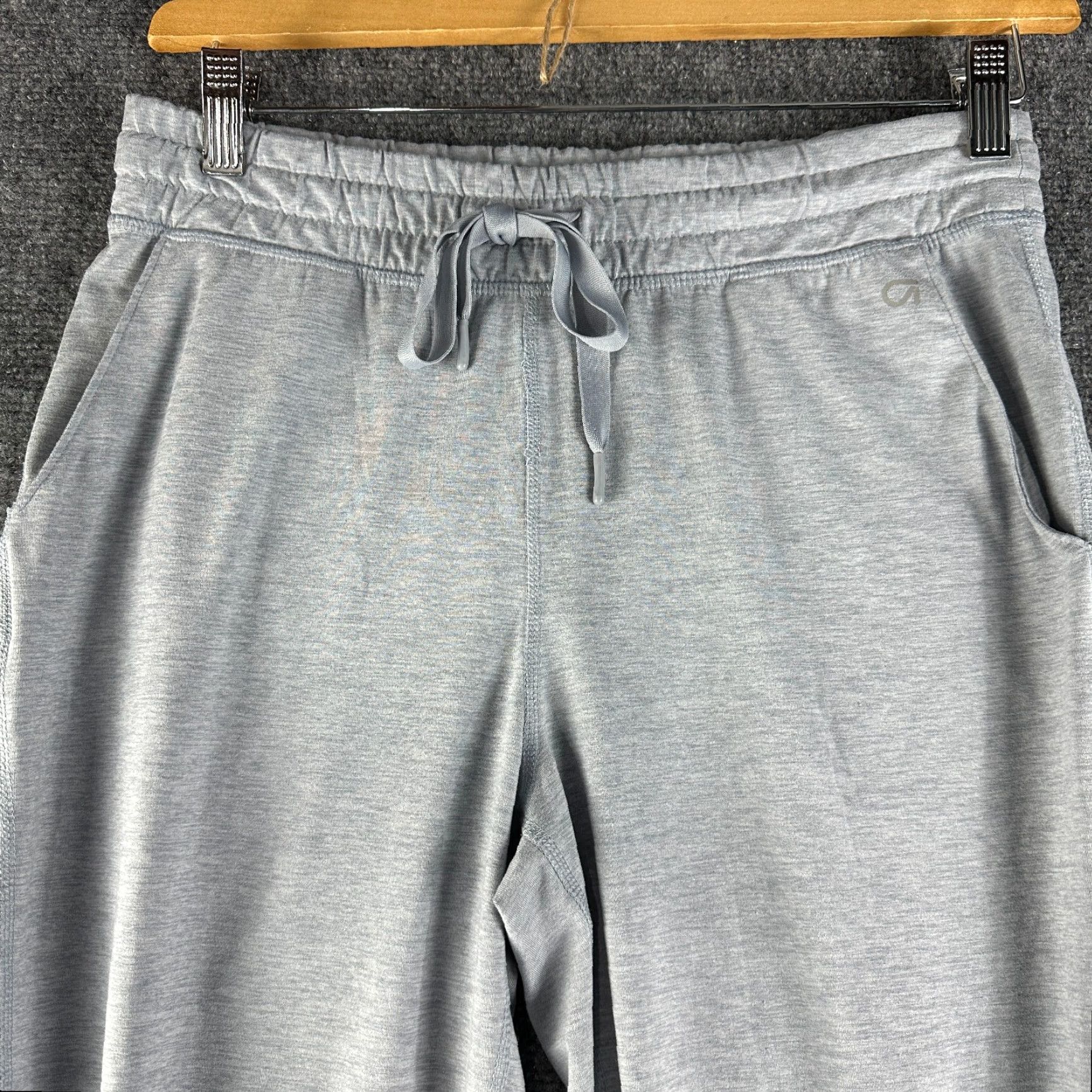 Gap GAP Fit Pants Womens S Gray Jersey Tech Stretch Pockets Tie Elastic Modern Classic Sweatpants Regular Size S / US 4 / IT 40 - 3 Thumbnail