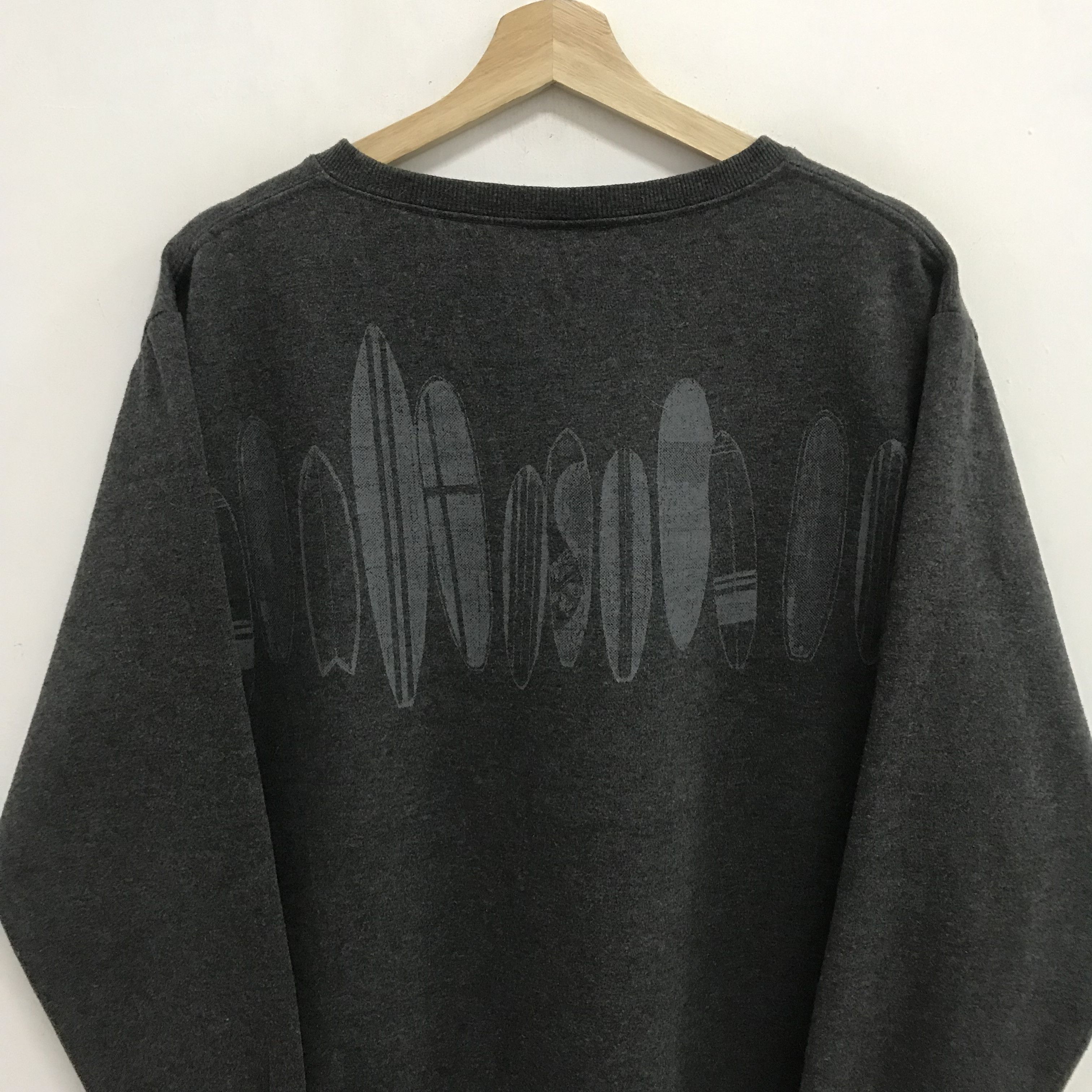 Vintage vintage hawaiian longboard wear piko sweatshirt - 636 Size US XL / EU 56 / 4 - 7 Thumbnail