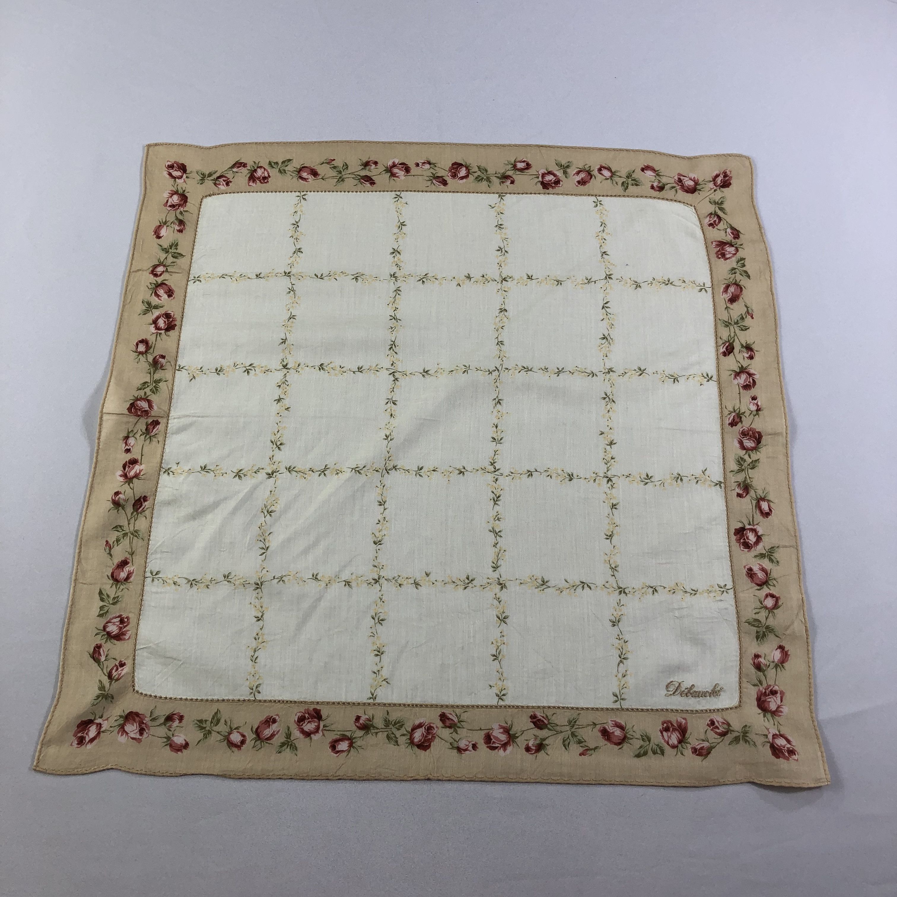 Vintage Debauche Handkerchief Neckerchief Bandana H1850 Size ONE SIZE - 1 Thumbnail