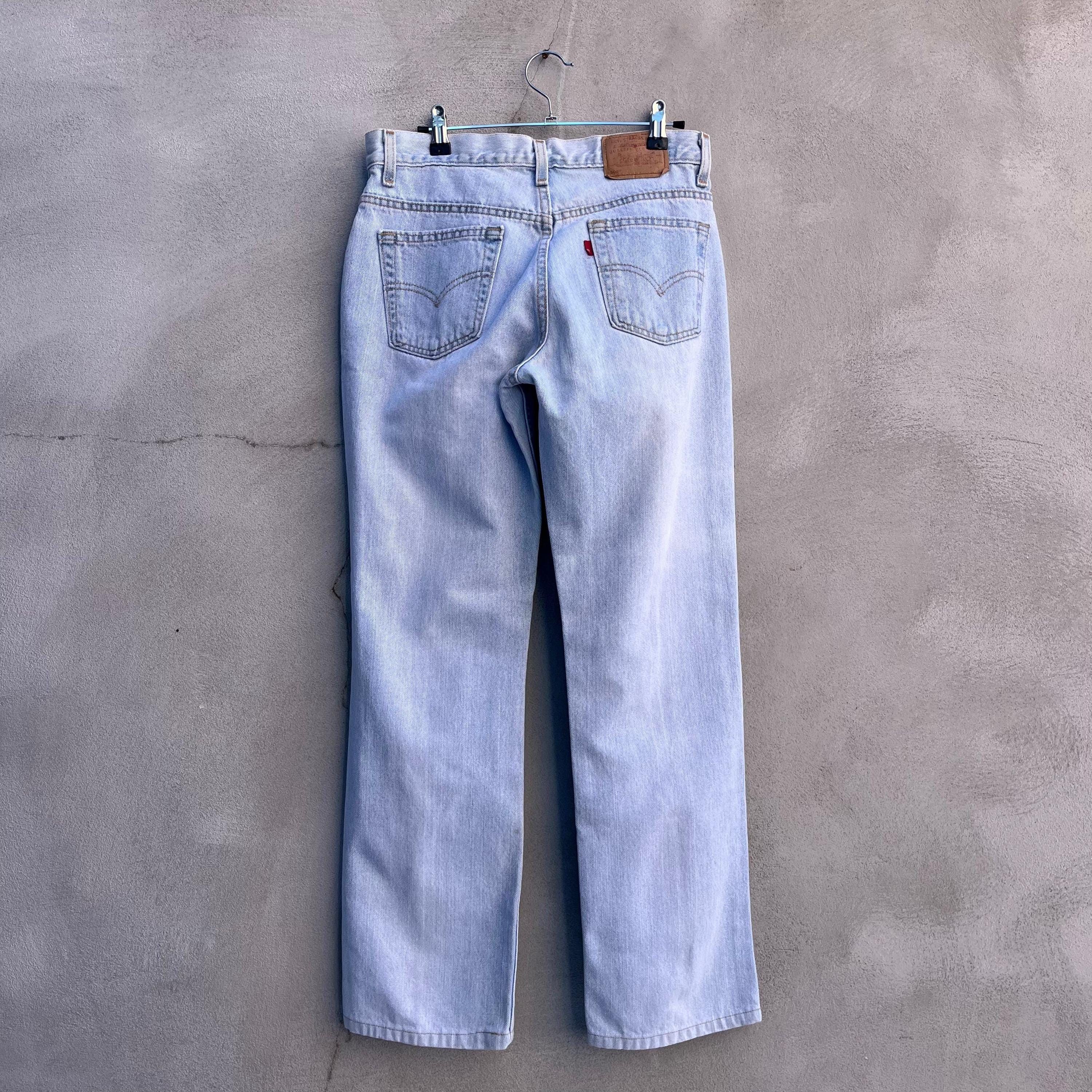Levi's × Vintage 90's Levi's 505 Denim Jeans Size US 30 / EU 46 - 2 Thumbnail