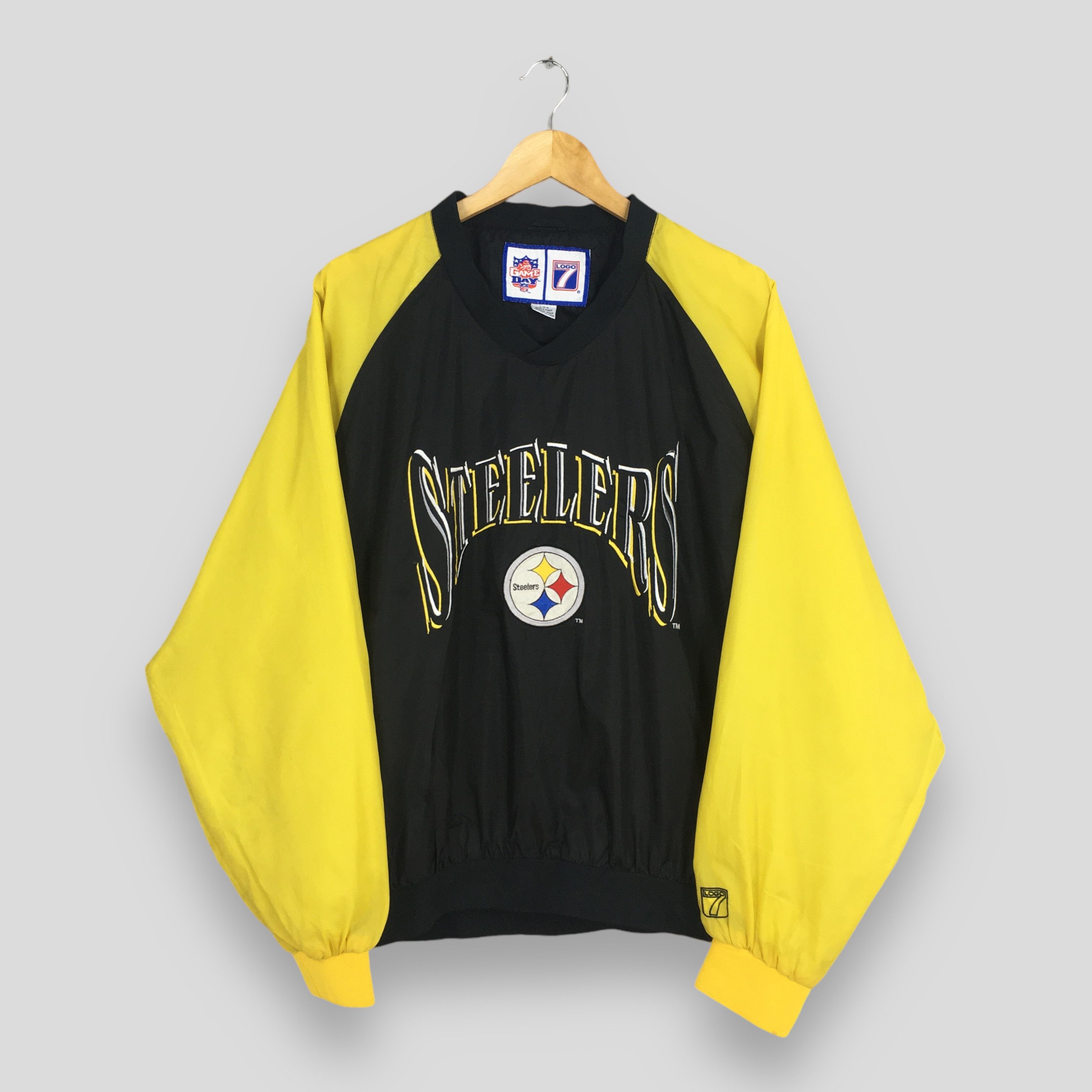 NFL Vintage Pittsburgh Steelers NFL Football Pullover Large Size US L / EU 52-54 / 3 - 1 Thumbnail