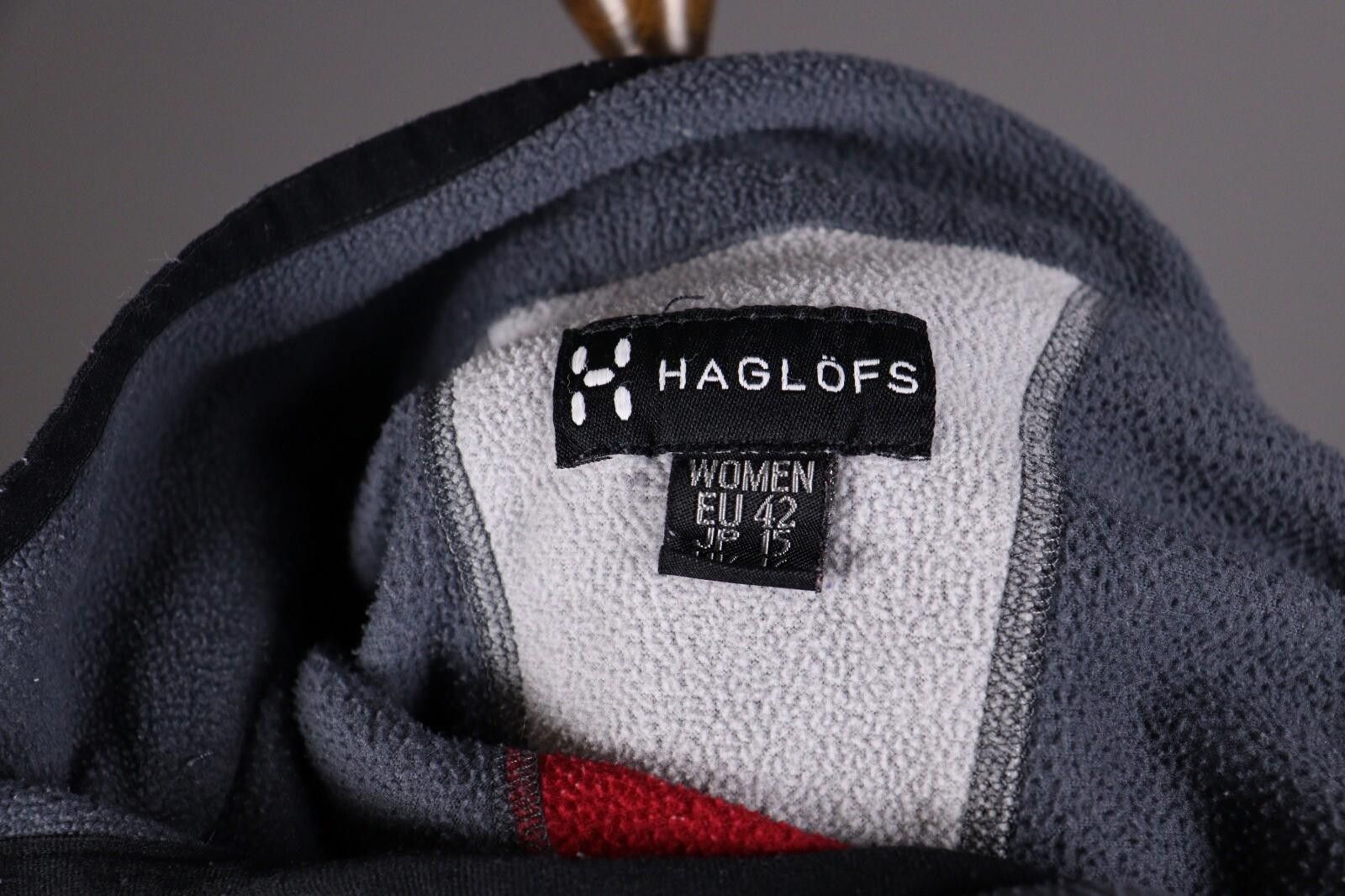 Haglofs Haglöfs 1/4 Zip Long Sleeve Fleece Sweater Size UK 14 EU 42 Size M / US 6-8 / IT 42-44 - 10 Thumbnail