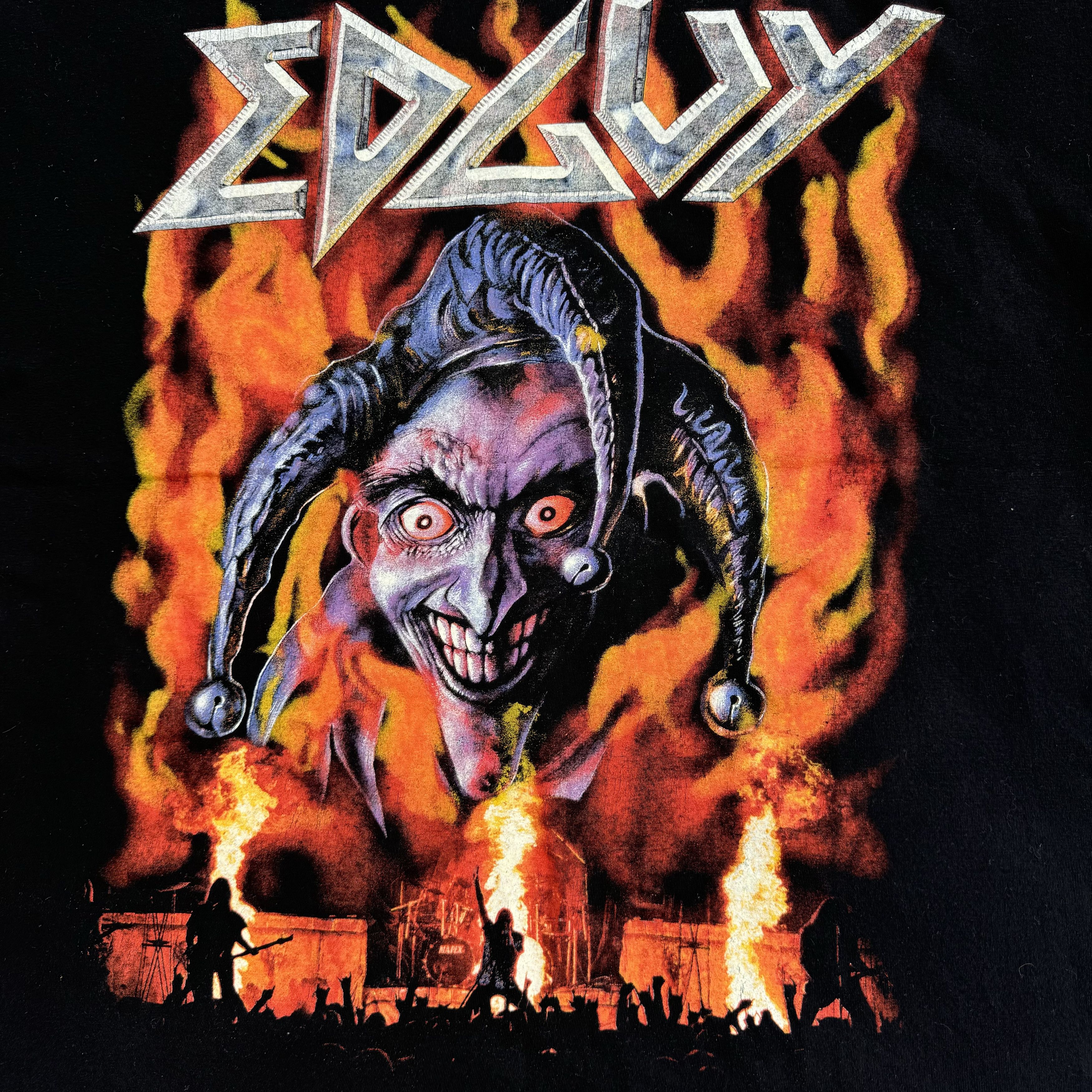 Band Tees × Vintage EDGUY BURNING DOWN THE OPERA VINTAGE BAND T SHIRT 00S METAL Size US XL / EU 56 / 4 - 3 Thumbnail