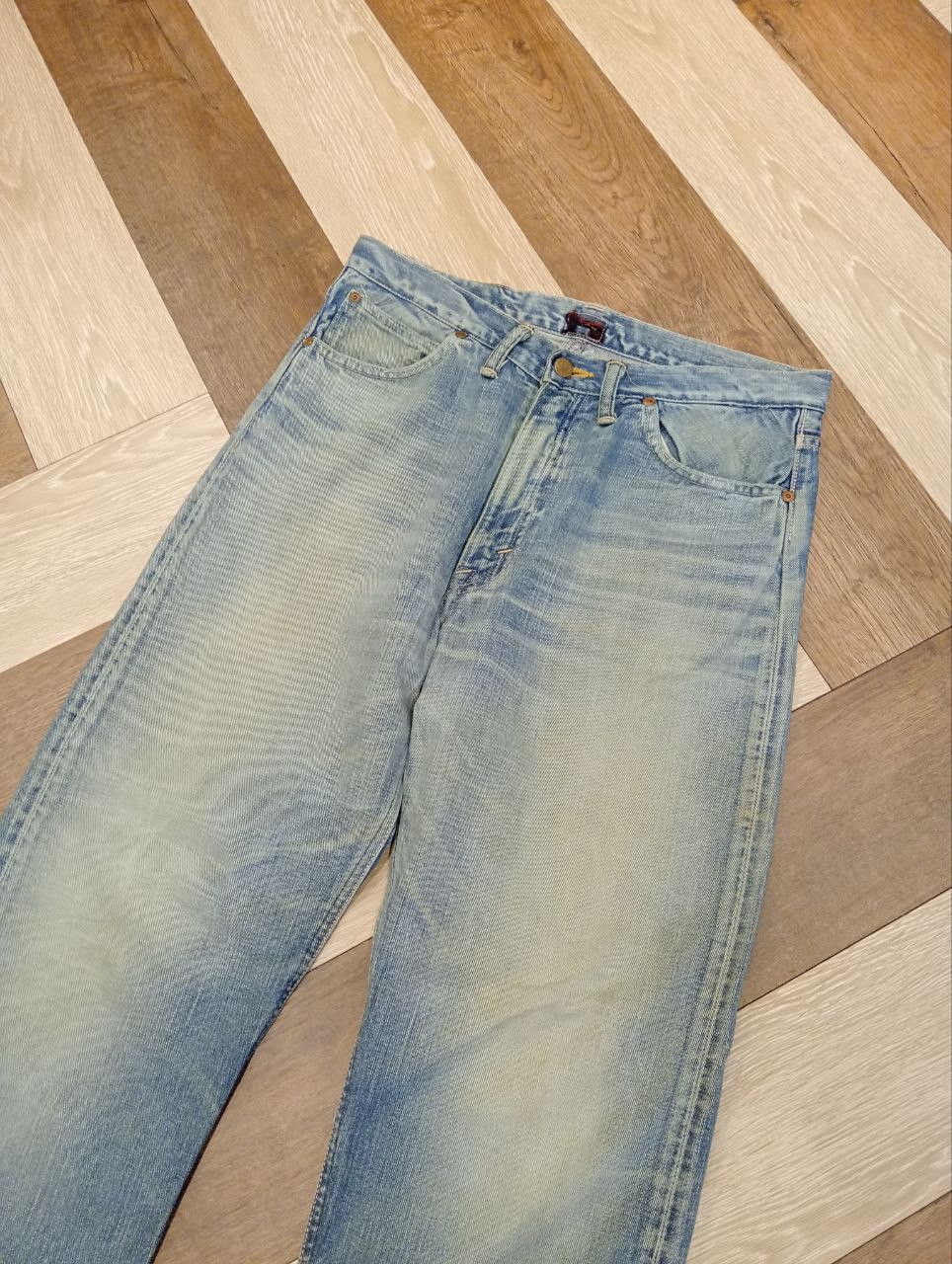 Lee RARE VINTAGE LEE RIDER ZIPPER GRIPPER SELVEDGE JEANS Size US 33 - 5 Thumbnail
