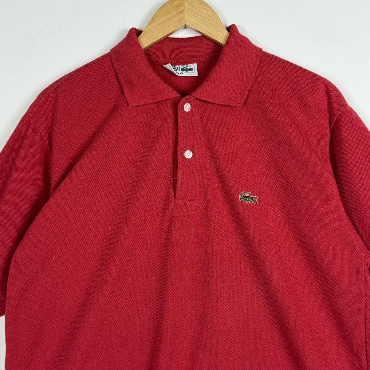 Lacoste Chemise Lacoste Red Polo Tee Made in France Size US M / EU 48-50 / 2 - 4 Thumbnail