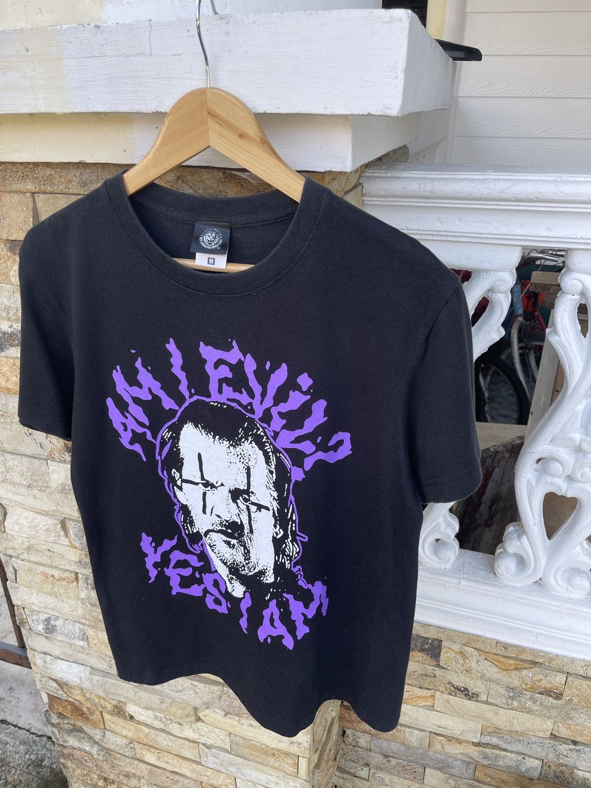 Japanese Brand LastDrop🔥Alpha Club Jericho Pro Wrestling Japan Wrestler Tee Size US M / EU 48-50 / 2 - 3 Thumbnail
