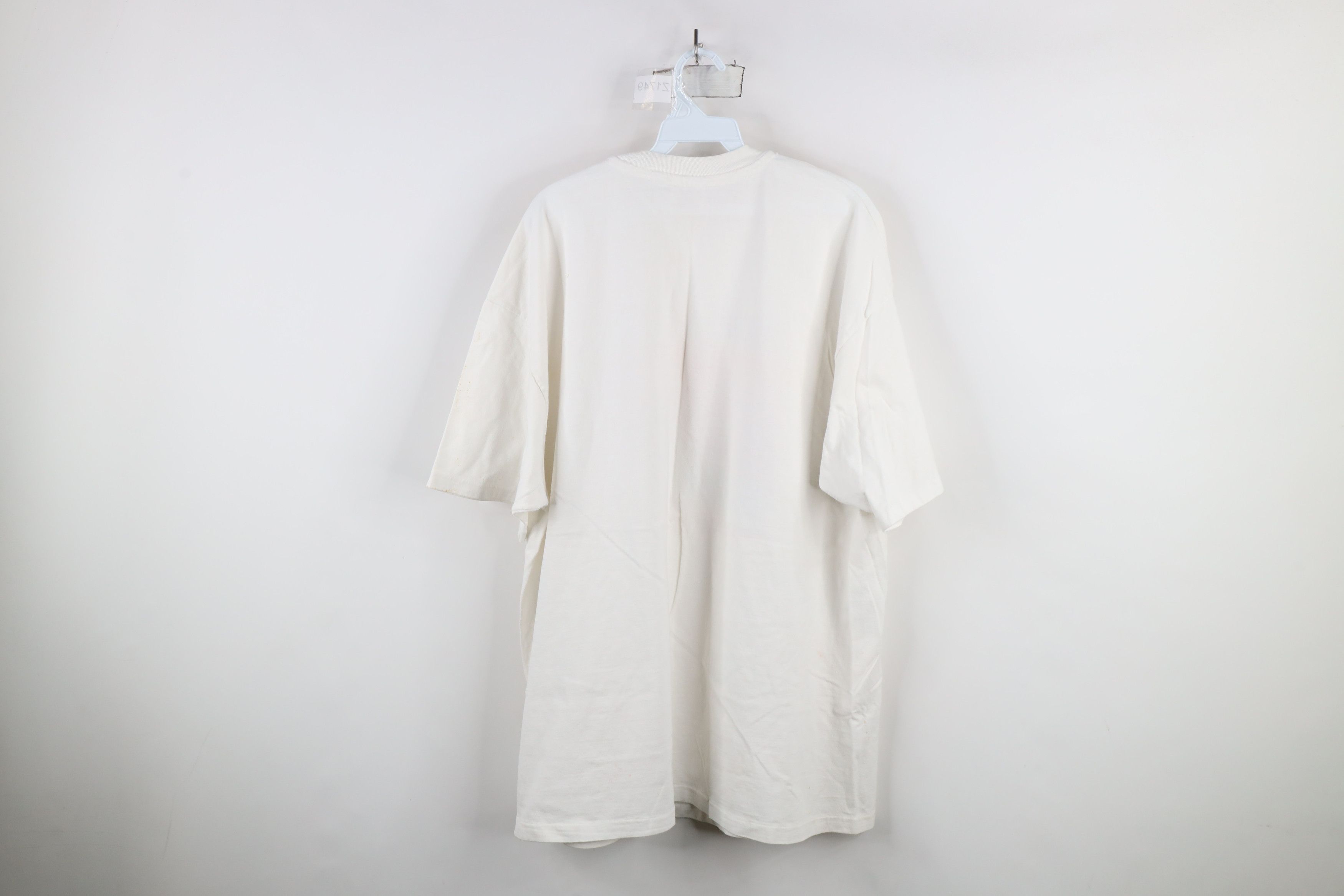 Vintage Vintage 90s Spell Out Ford Thunderbird Car T-Shirt White USA Size US XXL / EU 58 / 5 - 13 Thumbnail