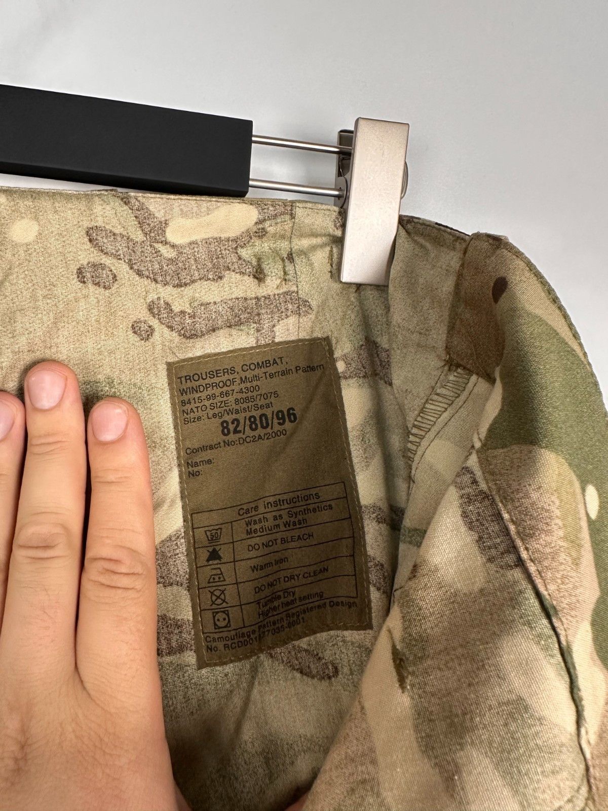 Other Combat Trousers Windproof Multi Multicam MTP 82/80/96 Size US 34 / EU 50 - 9 Thumbnail