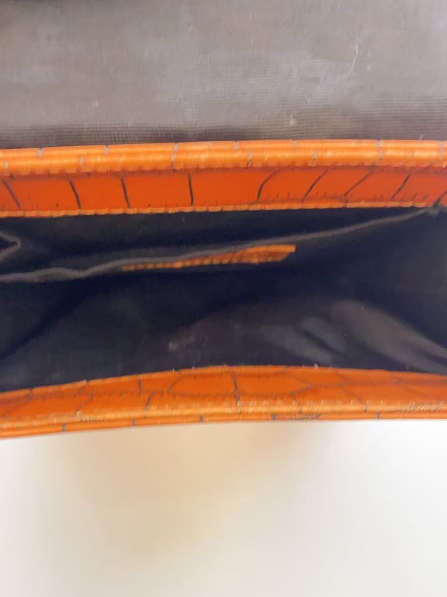 Jean Paul Gaultier Crocodile Embossed Leather Handbag Size ONE SIZE - 4 Thumbnail