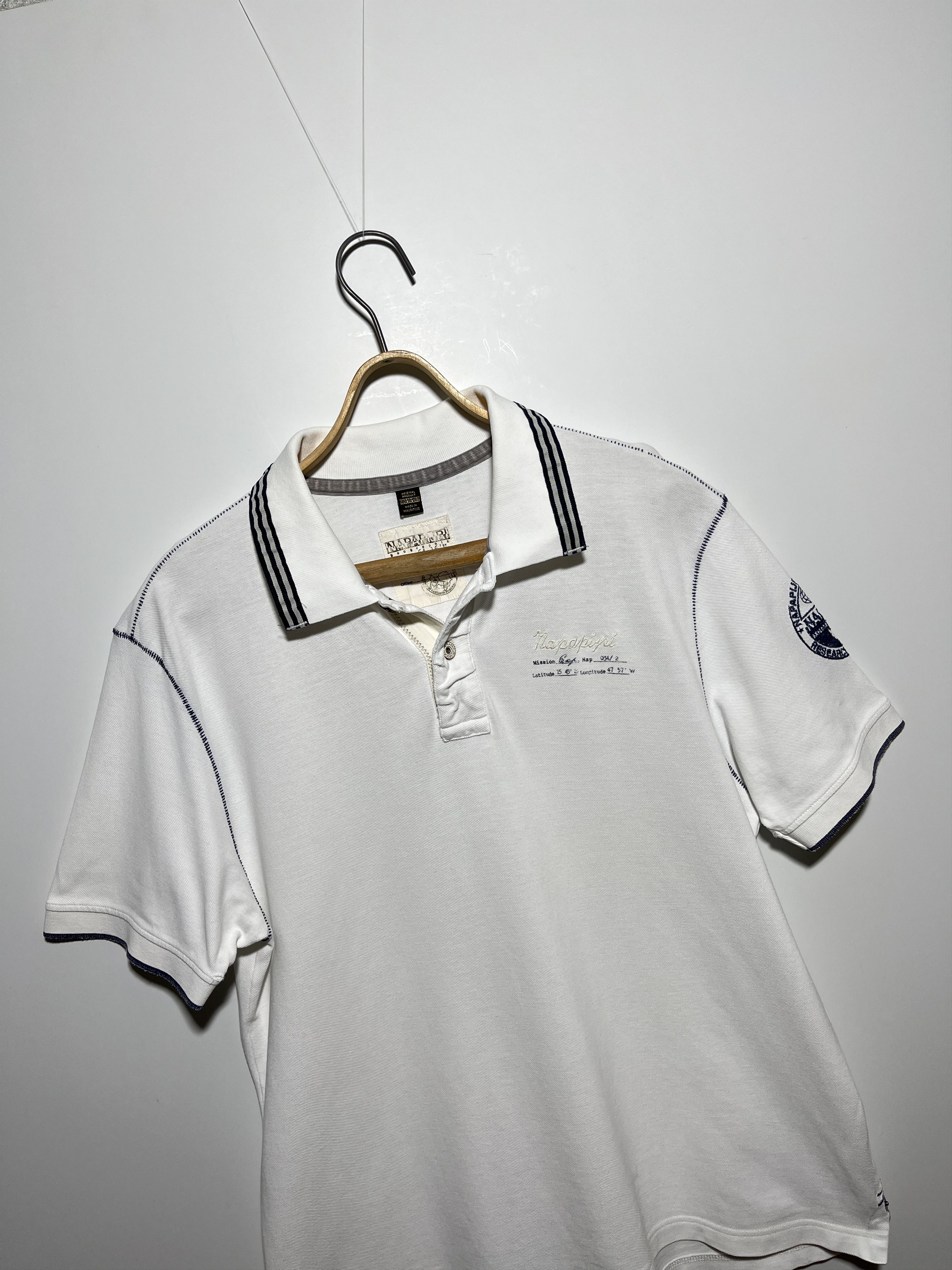 Napapijri Napapijri Research Program Big Flag Polo Shirt Size XL Size US XL / EU 56 / 4 - 3 Thumbnail