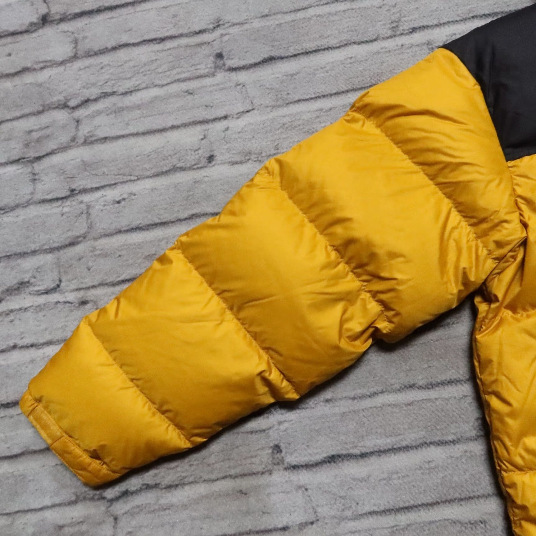 The North Face 1996 North Face Nuptse Quilted Down Jacket Mens L Mustard Yellow Size US L / EU 52-54 / 3 - 4 Thumbnail
