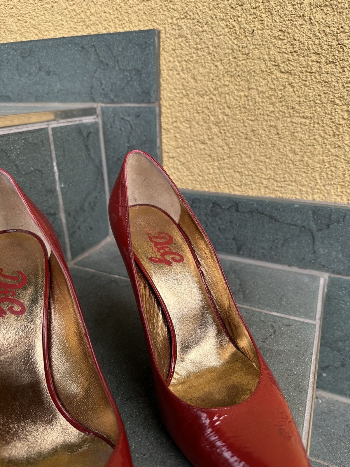 Dolce & Gabbana Dolce Gabbana Vintage Heels Luxury Shoes DG 36 Made In Italy Size US 6 / IT 36 - 10 Thumbnail