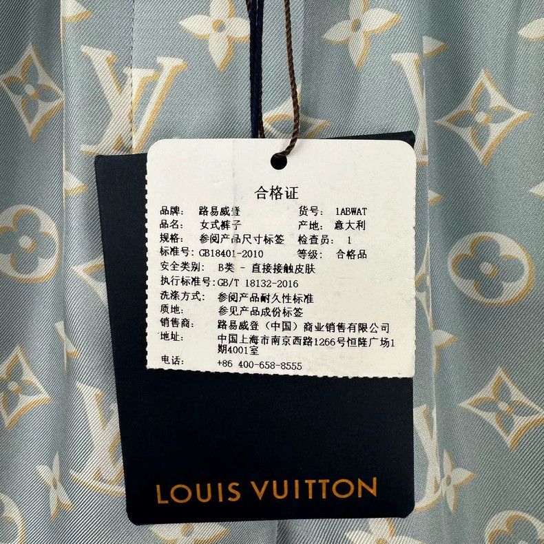 Louis Vuitton Louis Vuitton Blue presbyopic full-print shorts 2502-Nextar Size US 34 / EU 50 - 6 Thumbnail