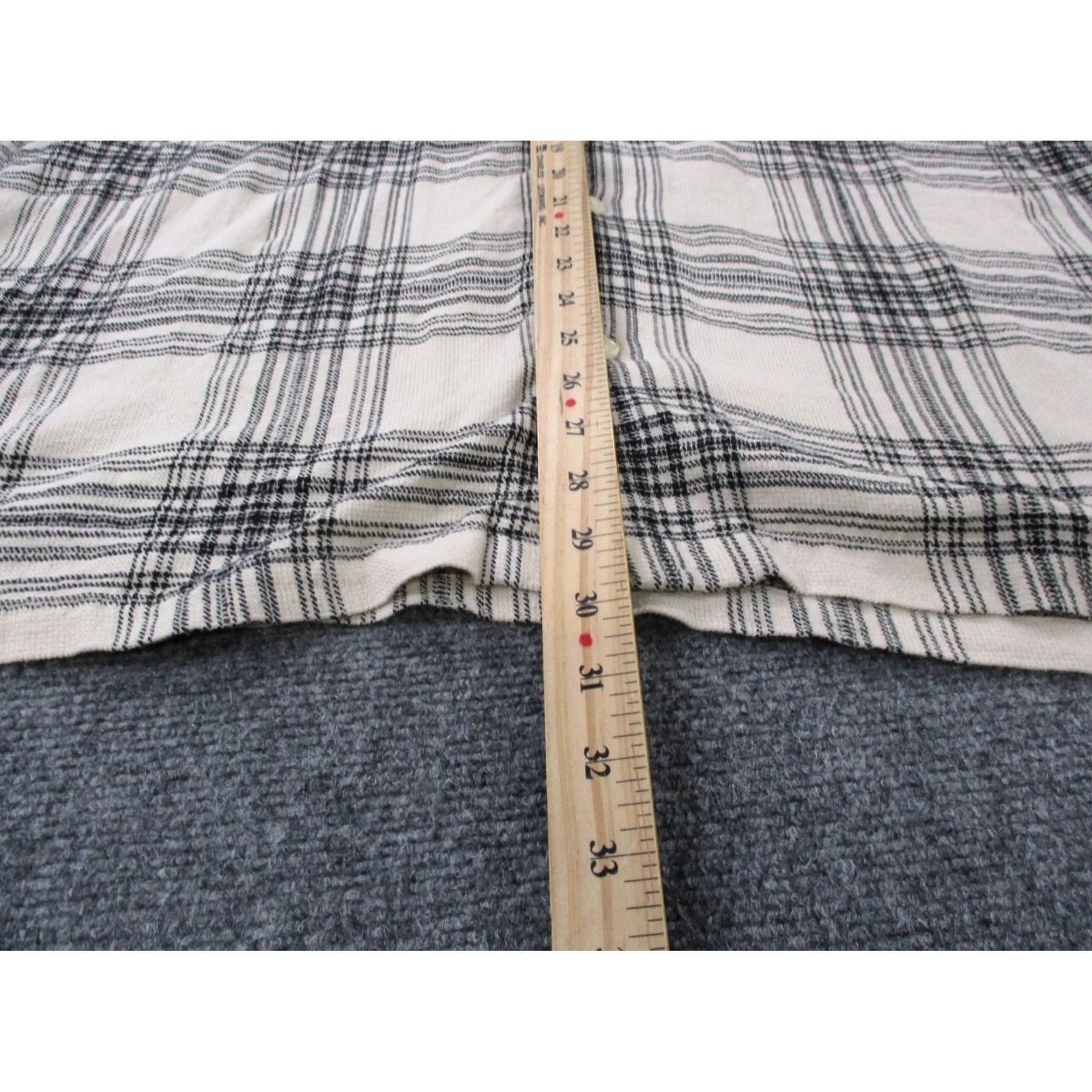 Allsaints All Saints Shirt Mens XL Beige Plaid Relaxed Preppy Beach Golf Logo Size US XL / EU 56 / 4 - 4 Thumbnail
