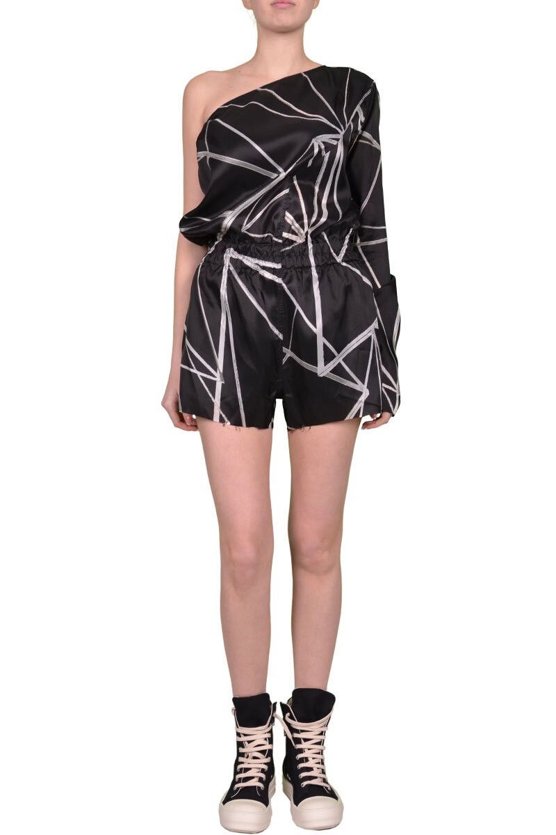Rick Owens Last Size Rick Owens Cupro Shorts Jumpsuit Size XS / US 0-2 / IT 36-38 - 2 Thumbnail