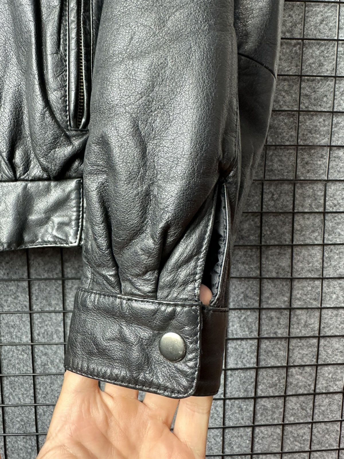 Angelo Litrico × Genuine Leather Angelo Litrico Vintage Leather Transformer Vest Jacket SizeM Size US M / EU 48-50 / 2 - 6 Thumbnail
