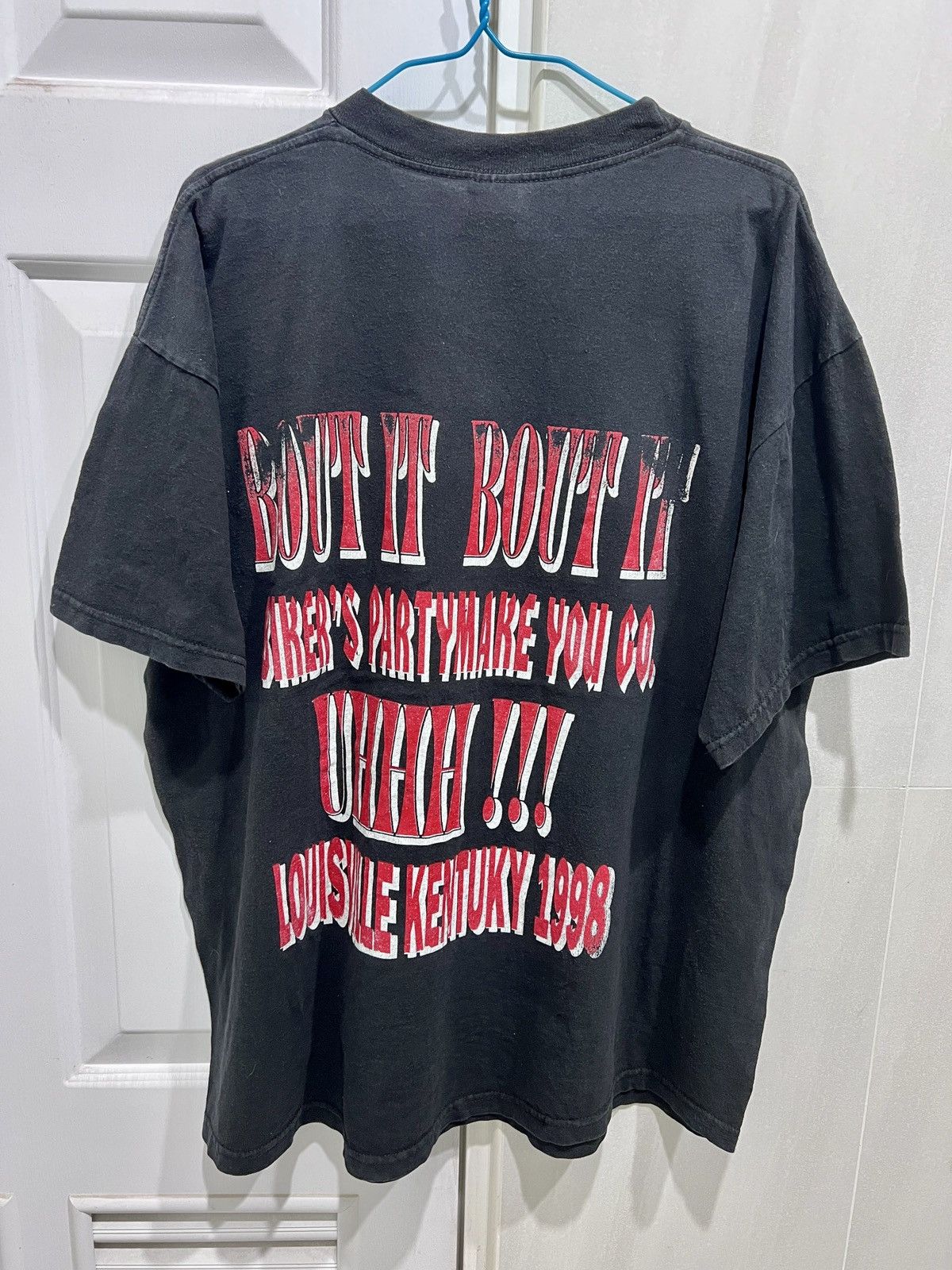 Vintage Vintage 90s Biker Got The Hook Up Faded graphic streetwear Size US XL / EU 56 / 4 - 3 Thumbnail