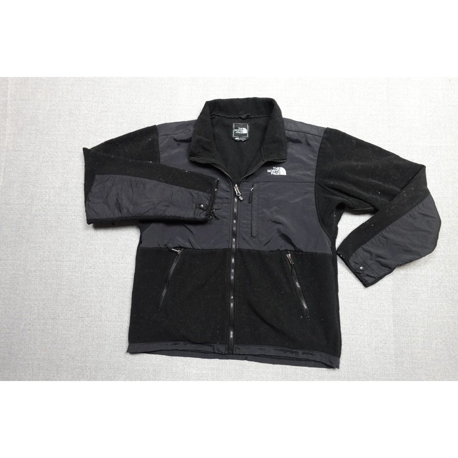 The North Face VINTAGE The North Face Denali Fleece Jacket Mens Large Black Zip Size US L / EU 52-54 / 3 - 4 Thumbnail