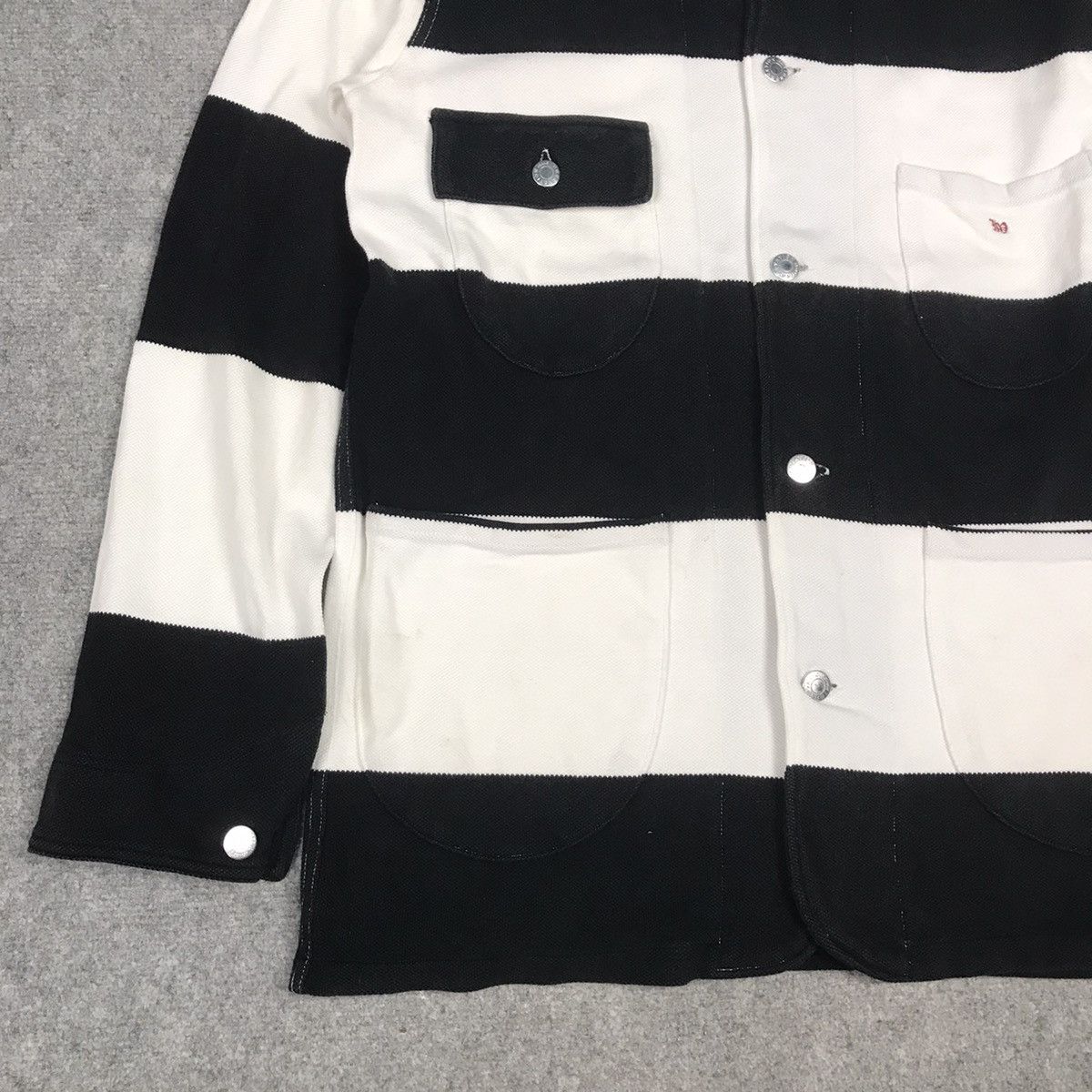 Japanese Brand INNERVATOON JAPAN BUTTON COTTON JACKET Size US L / EU 52-54 / 3 - 4 Thumbnail