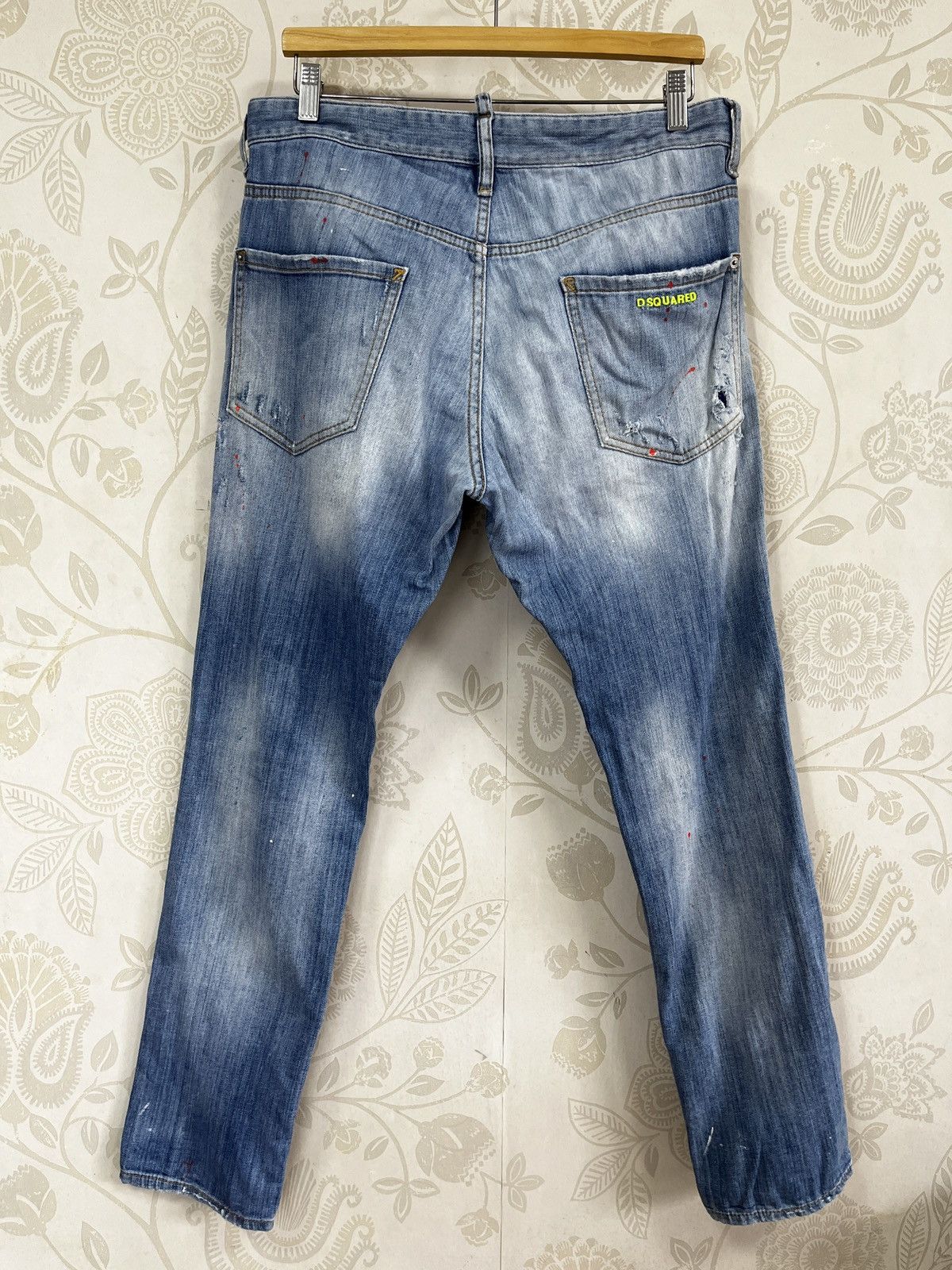 Dsquared2 DSquared2 Distressed Painters Denim Made In Italy Jeans Size US 32 / EU 48 - 5 Thumbnail