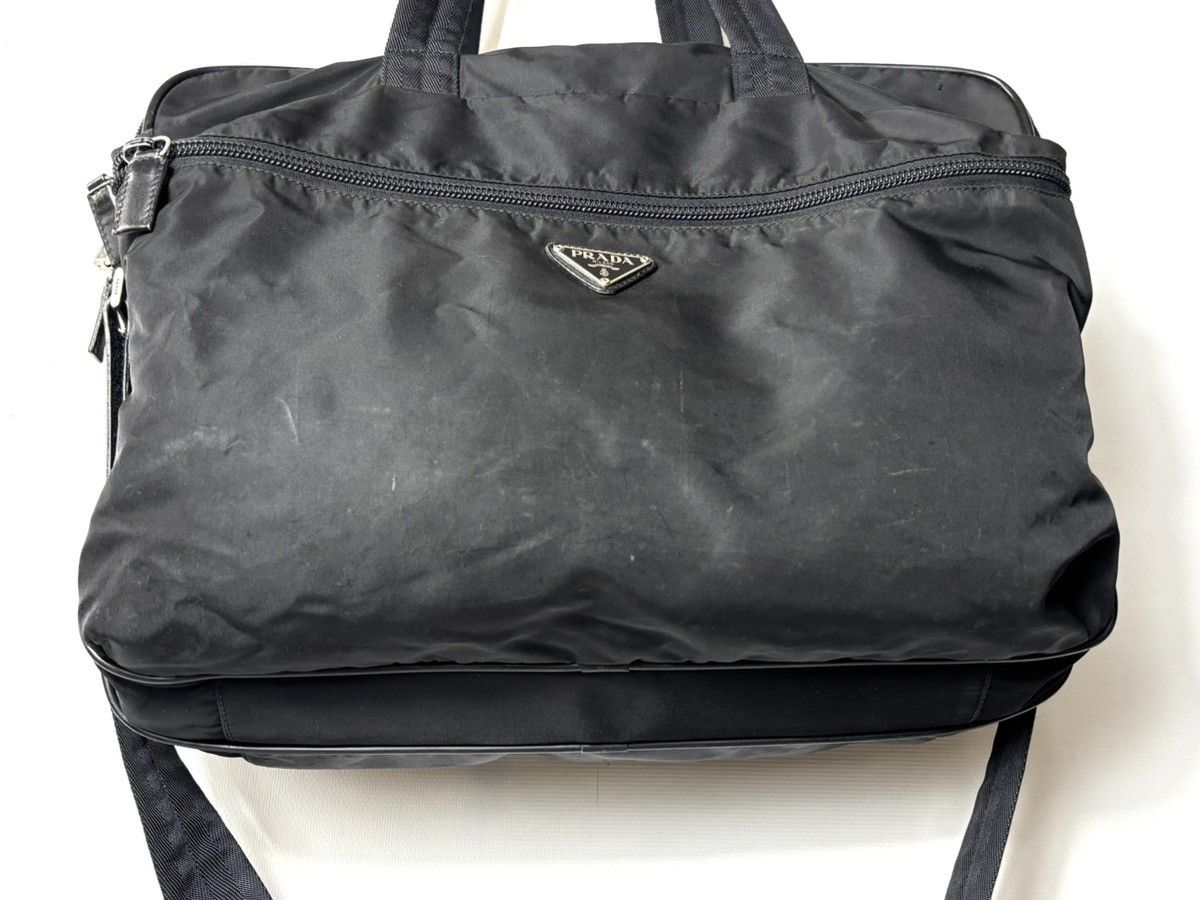 Prada × Vintage Vintage Prada Luggage Nylon Bag Size ONE SIZE - 9 Thumbnail