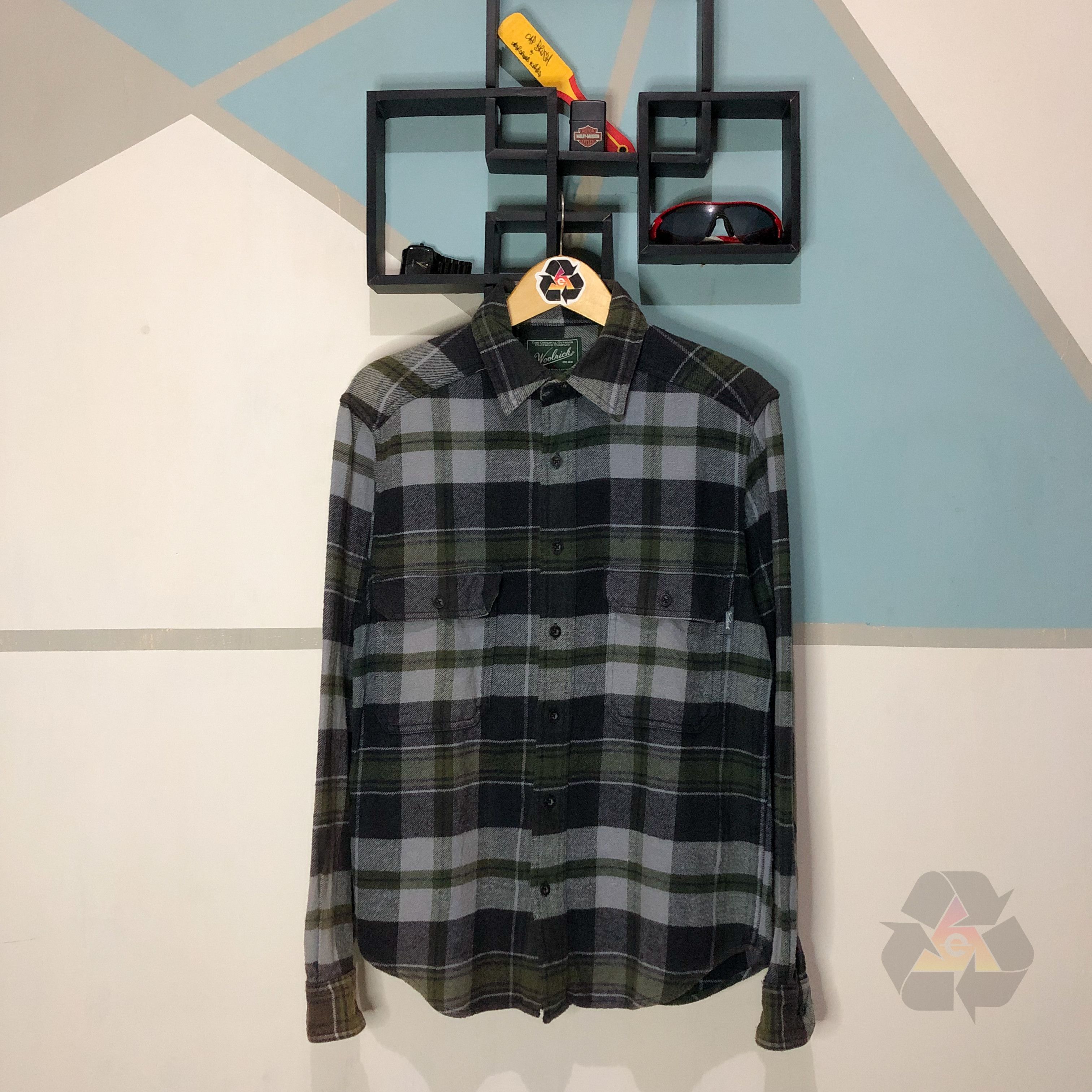 Flannel Vintage Woolrich Woolen Mils Pennsylvania Flannel Size US L / EU 52-54 / 3 - 2 Thumbnail