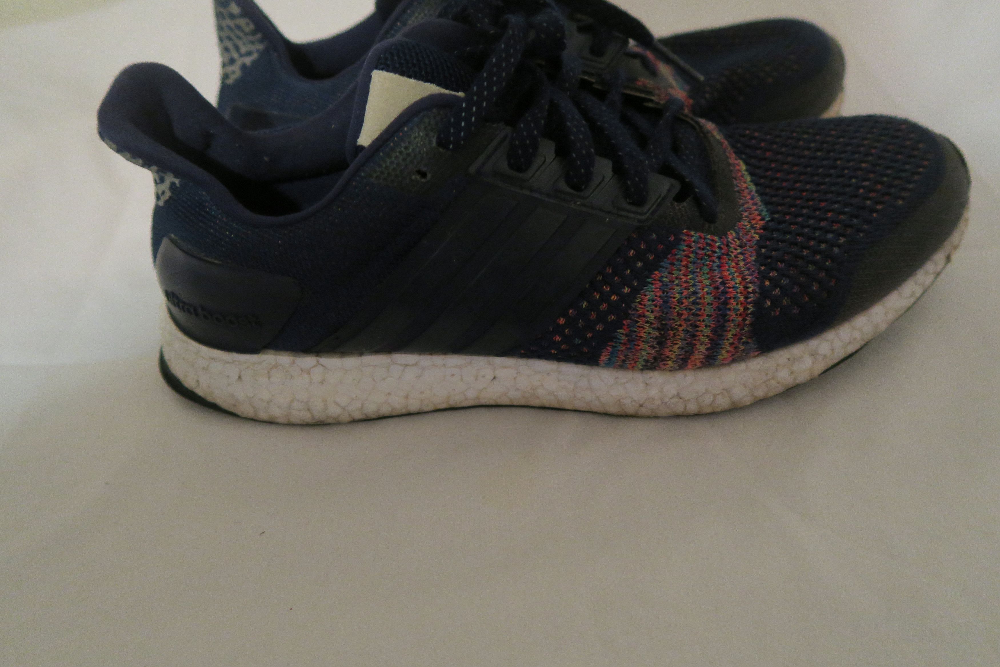Adidas Adidas Ultra Boost St LTD Collegiate Navy Multicolor Shoes Size US 9.5 / EU 42-43 - 3 Thumbnail