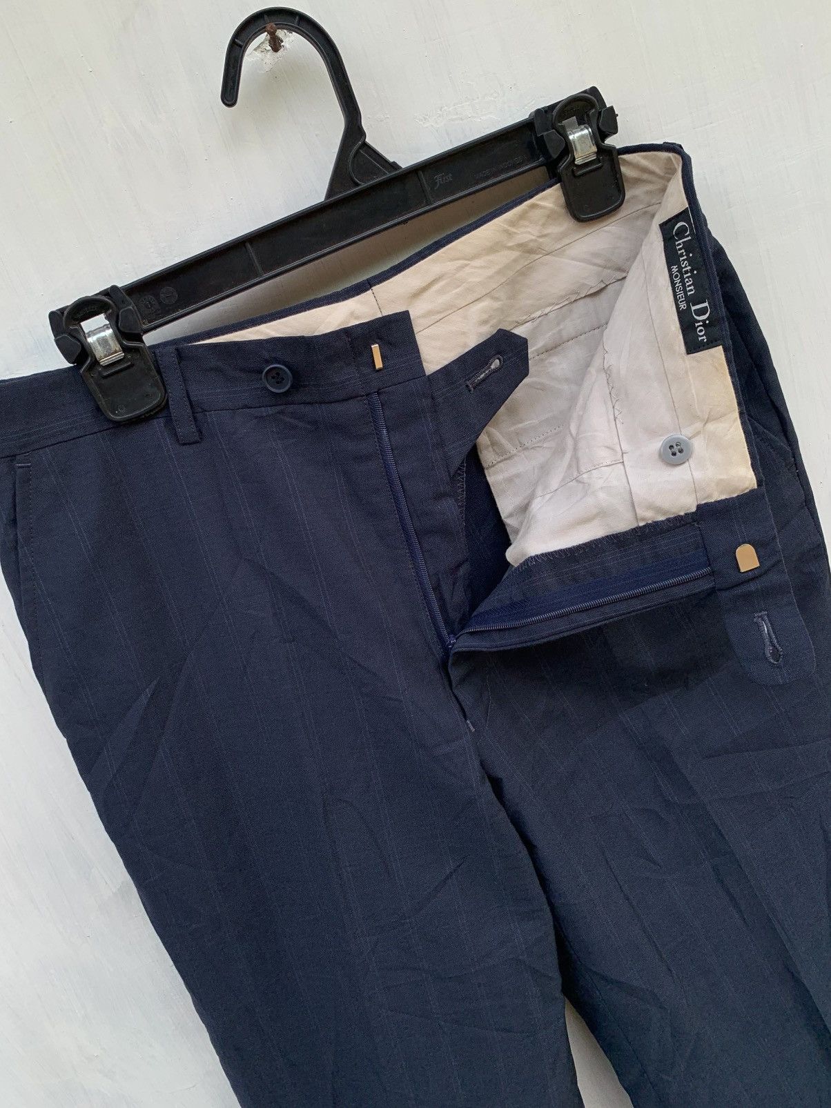 Christian Dior Monsieur Vintage Christian dior monsieur striped trousers pant Size US 30 / EU 46 - 3 Thumbnail