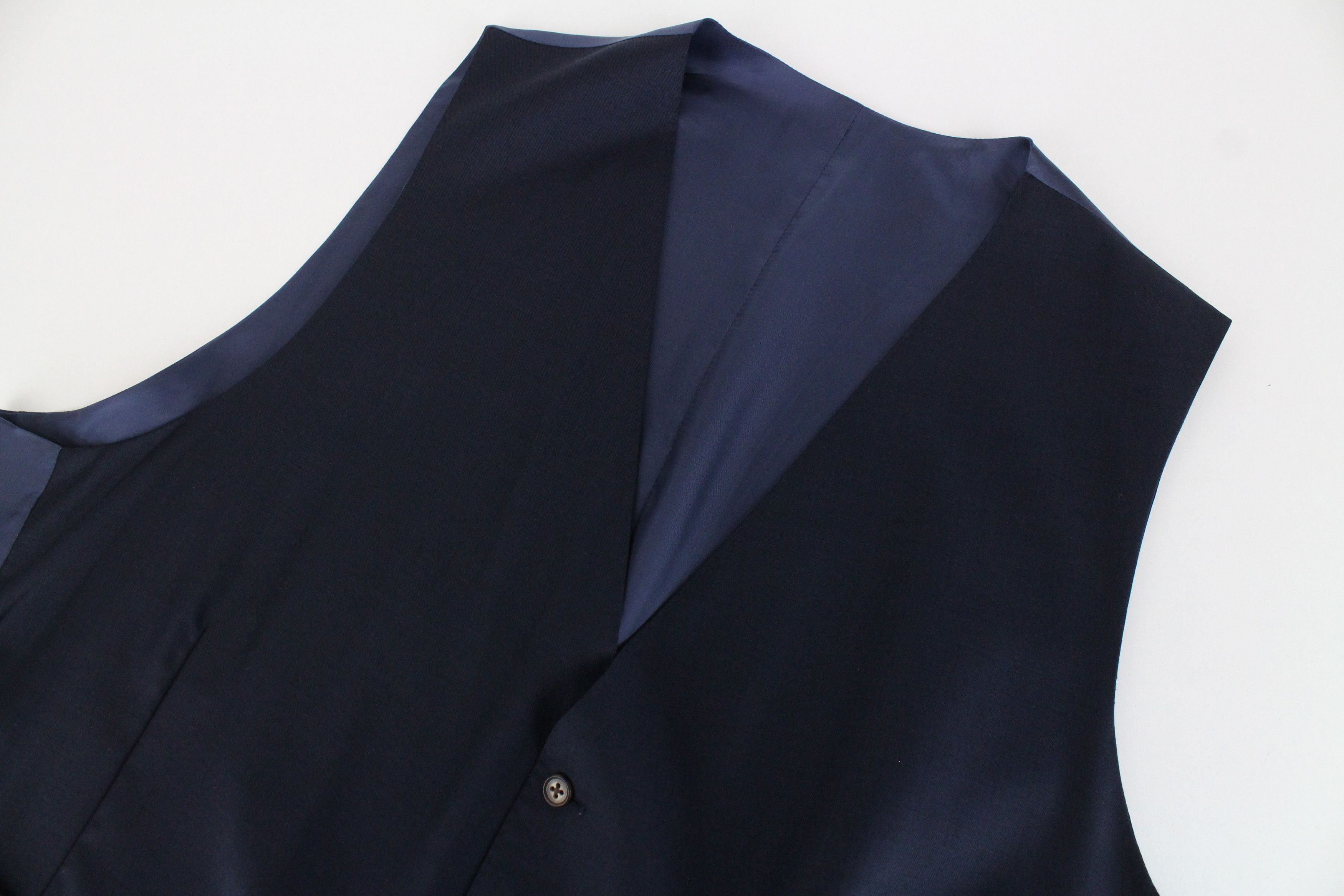 Suitsupply LAZIO UK58S Navy Wool Lined Single-Breasted 62649 Size 54R - 3 Thumbnail