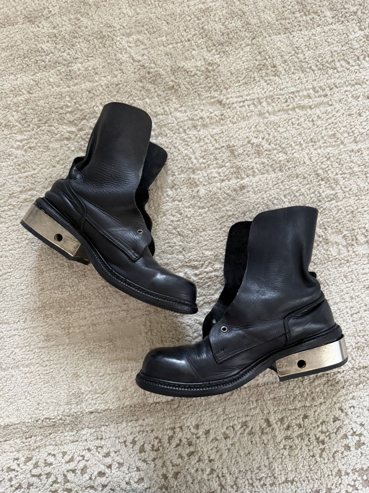 Dirk Bikkembergs Metal Heel Boots