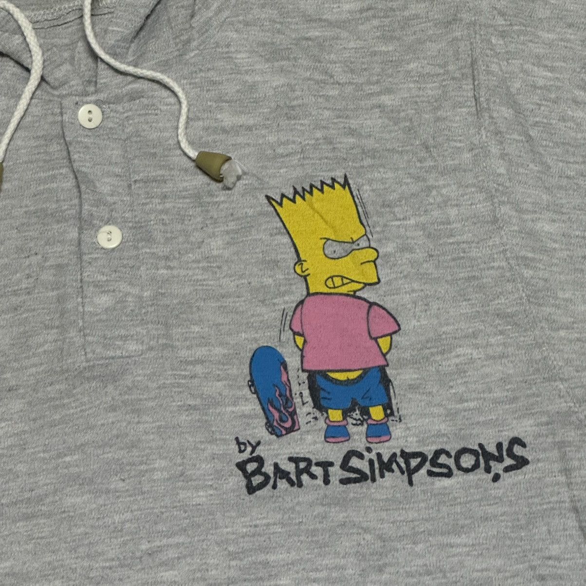 Cartoon Network × Vintage Vintage Bart Simpsons Hoodie Tee Shirt Size US M / EU 48-50 / 2 - 7 Thumbnail