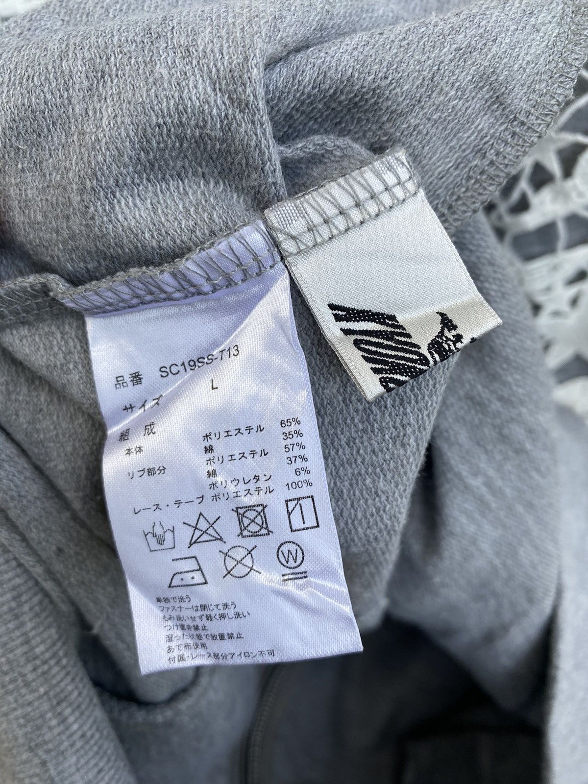 If Six Was Nine Kyoko Higa 2 Way 2 Side Hole & Hidden Hoodie to Sweatshirt Size L / US 10 / IT 46 - 20 Thumbnail