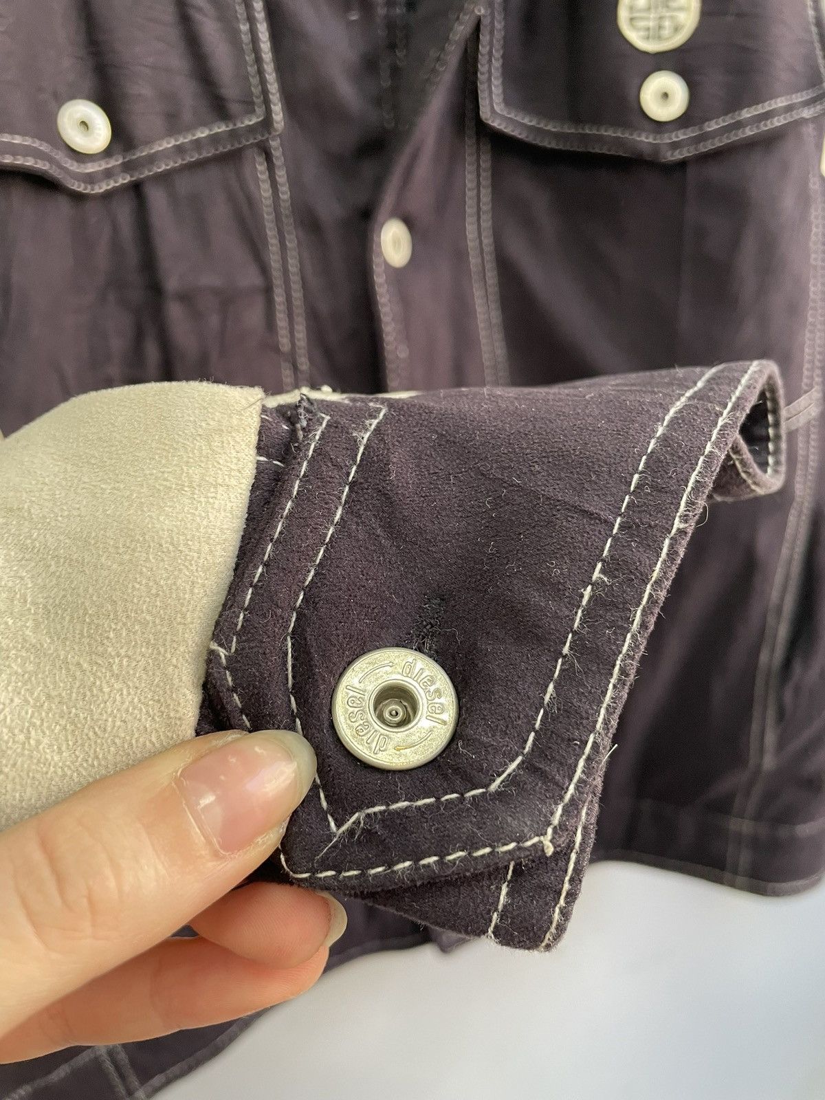 Diesel Rare Diesel style trucker jacket 90s avant garde Size US M / EU 48-50 / 2 - 7 Thumbnail