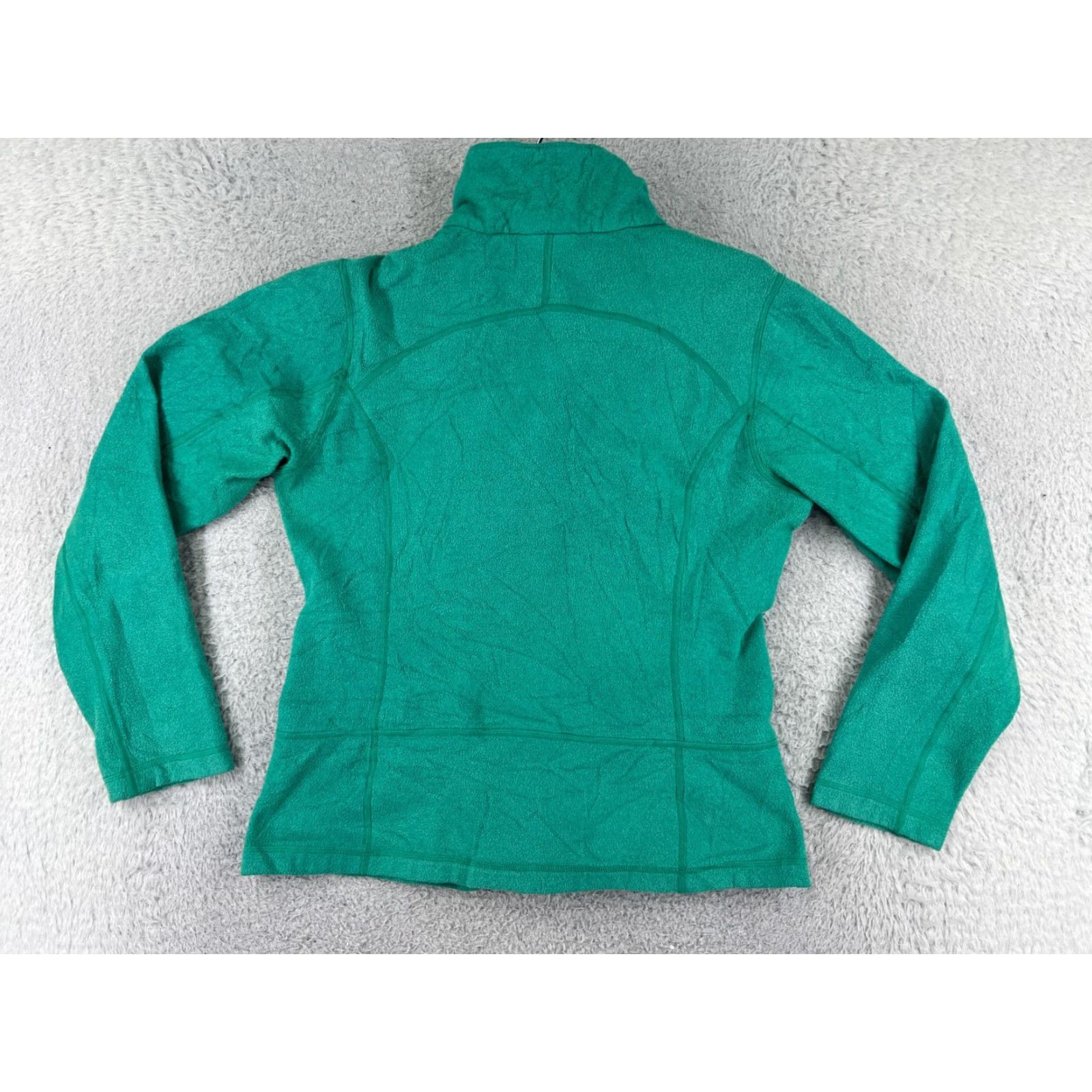 Patagonia Patagonia Jacket Womens XS Green Fleece Mock Neck Cozy Size XS / US 0-2 / IT 36-38 - 2 Thumbnail