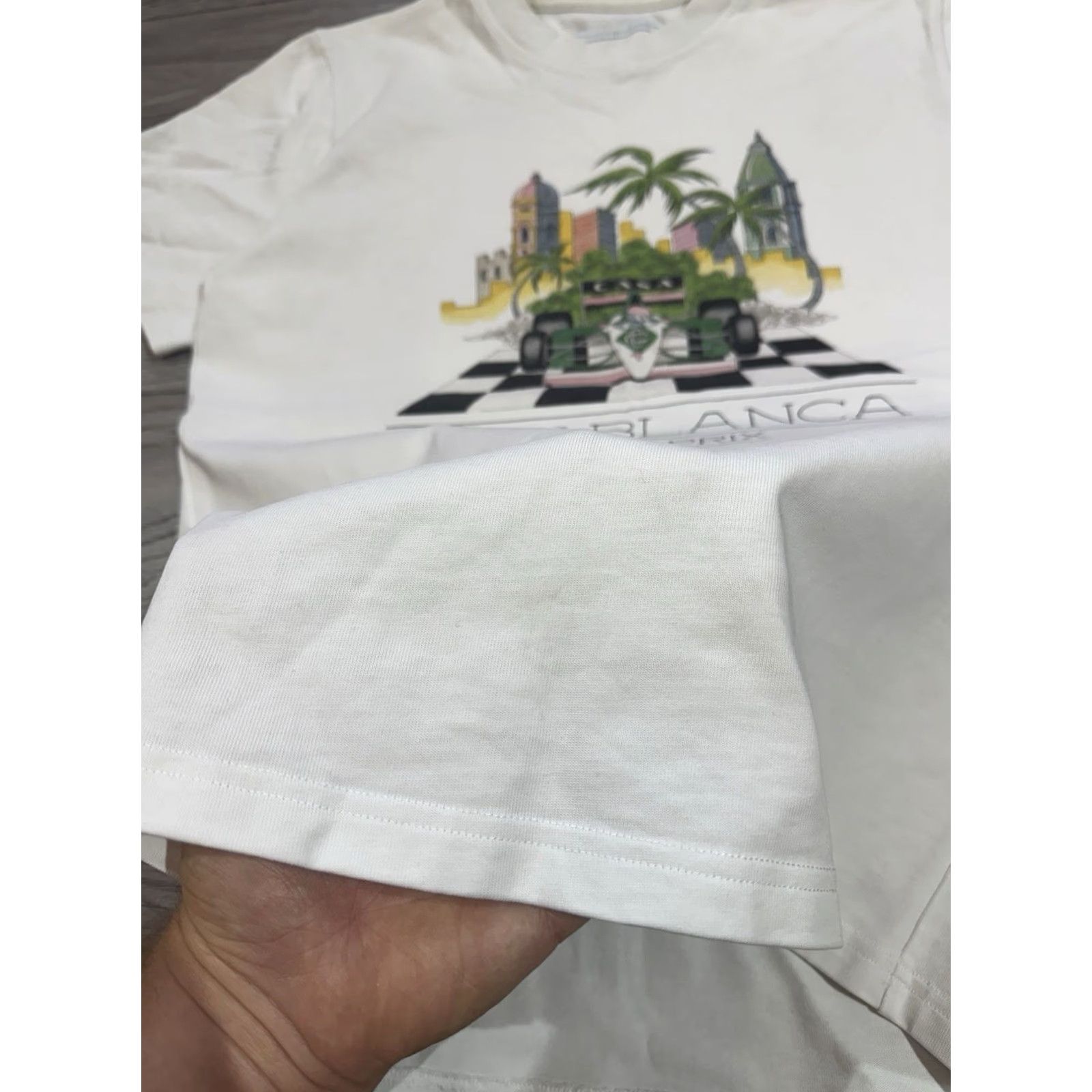 Casablanca Casablanca T-Shirt White Graphic Print Tee S Mens Short Sleeve Small XL? Size US S / EU 44-46 / 1 - 7 Thumbnail